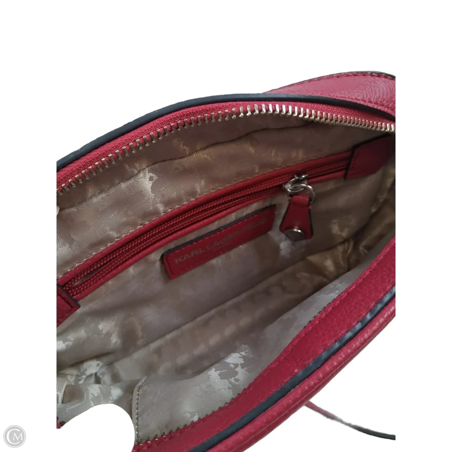 Crossbody Designer By Karl Lagerfeld, Size: Medium