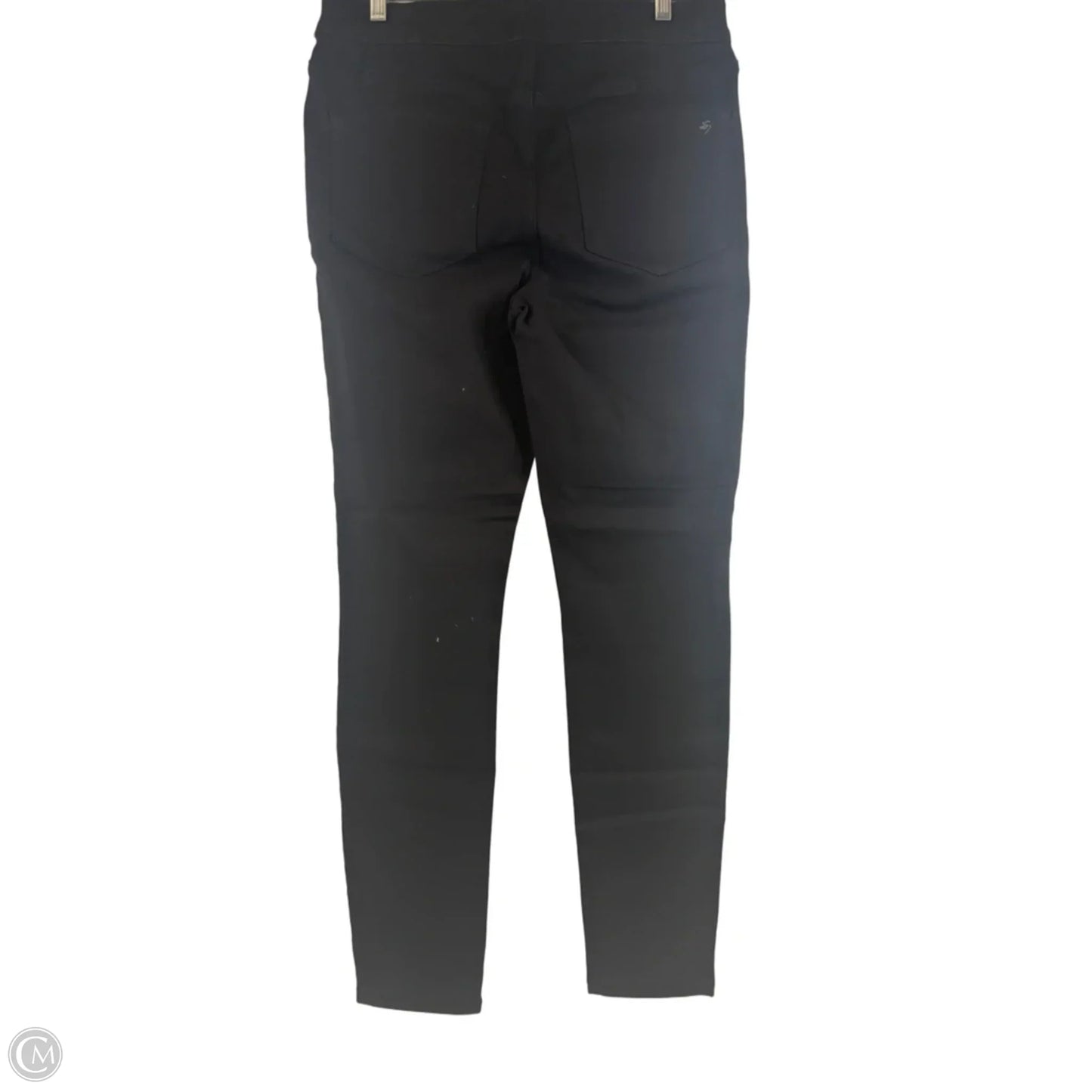 Jeans Skinny By Seven 7 In Black Denim, Size: 12