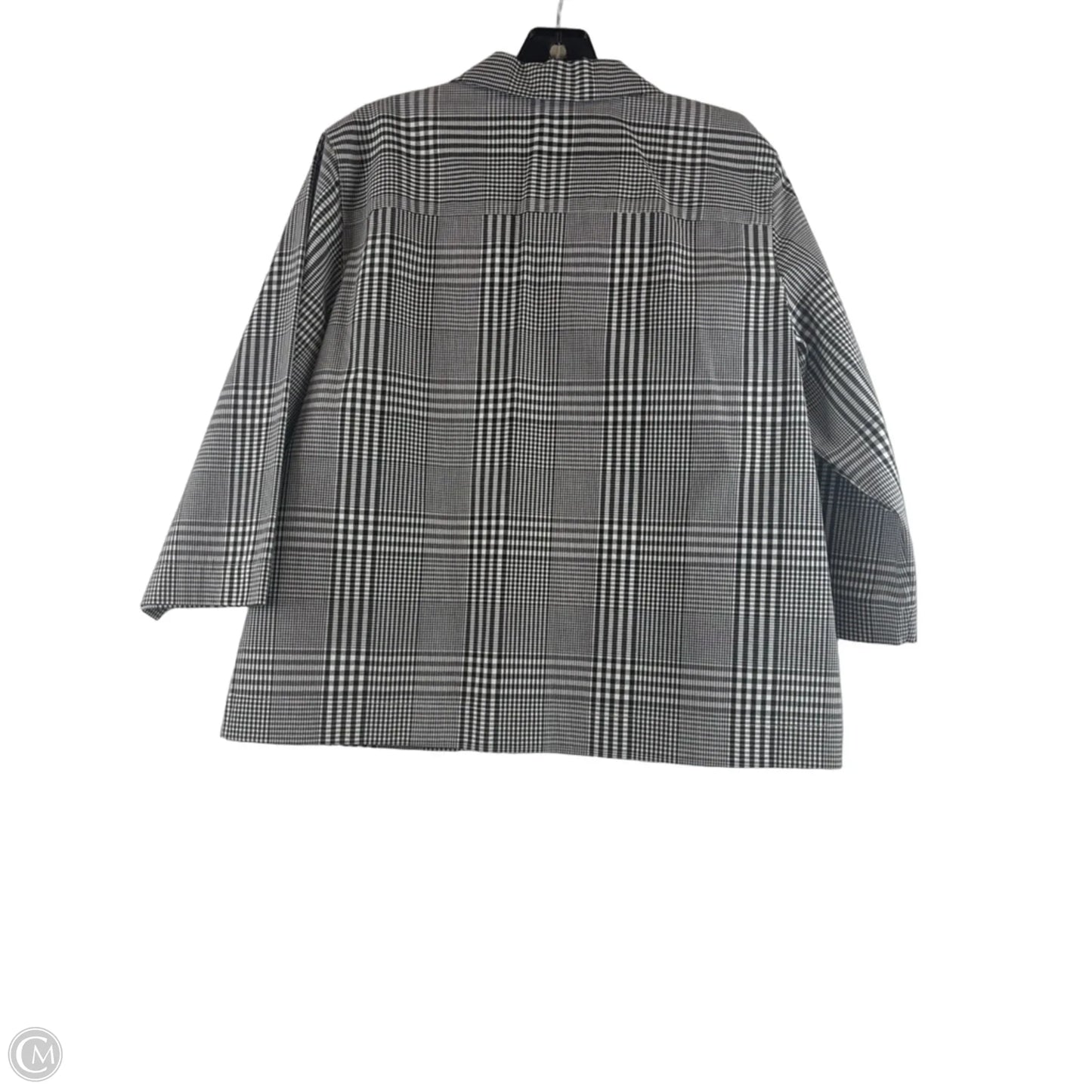 Top Short Sleeve Basic By Orvis In Black & White, Size: Xl