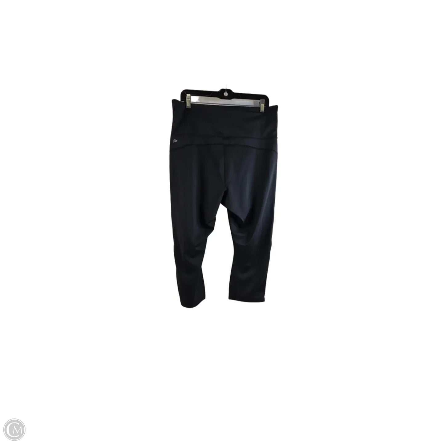Athletic Leggings Capris By Fabletics In Black & Pink, Size: 1x