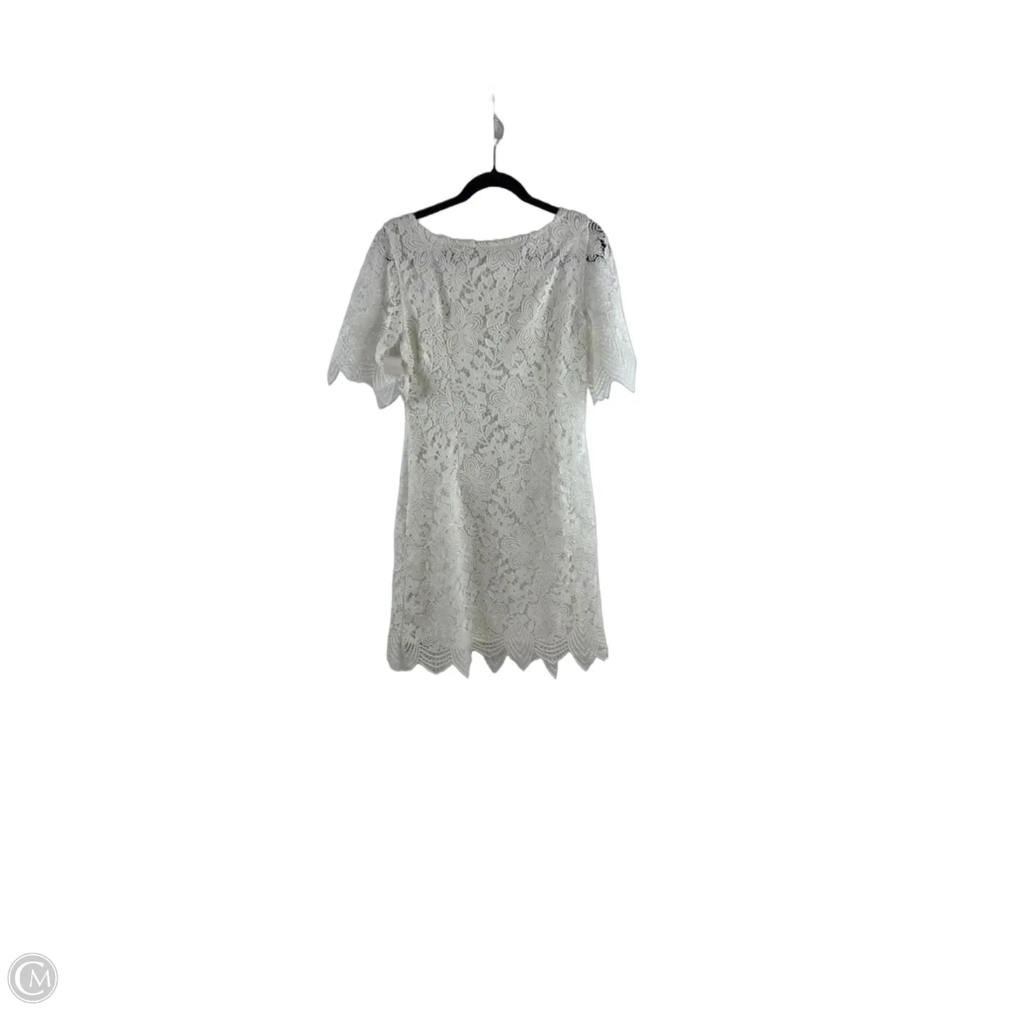 Dress Casual Midi By Anthropologie In White, Size: S