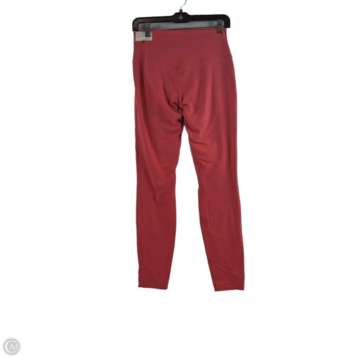 Athletic Leggings By Lululemon In Orange, Size: M