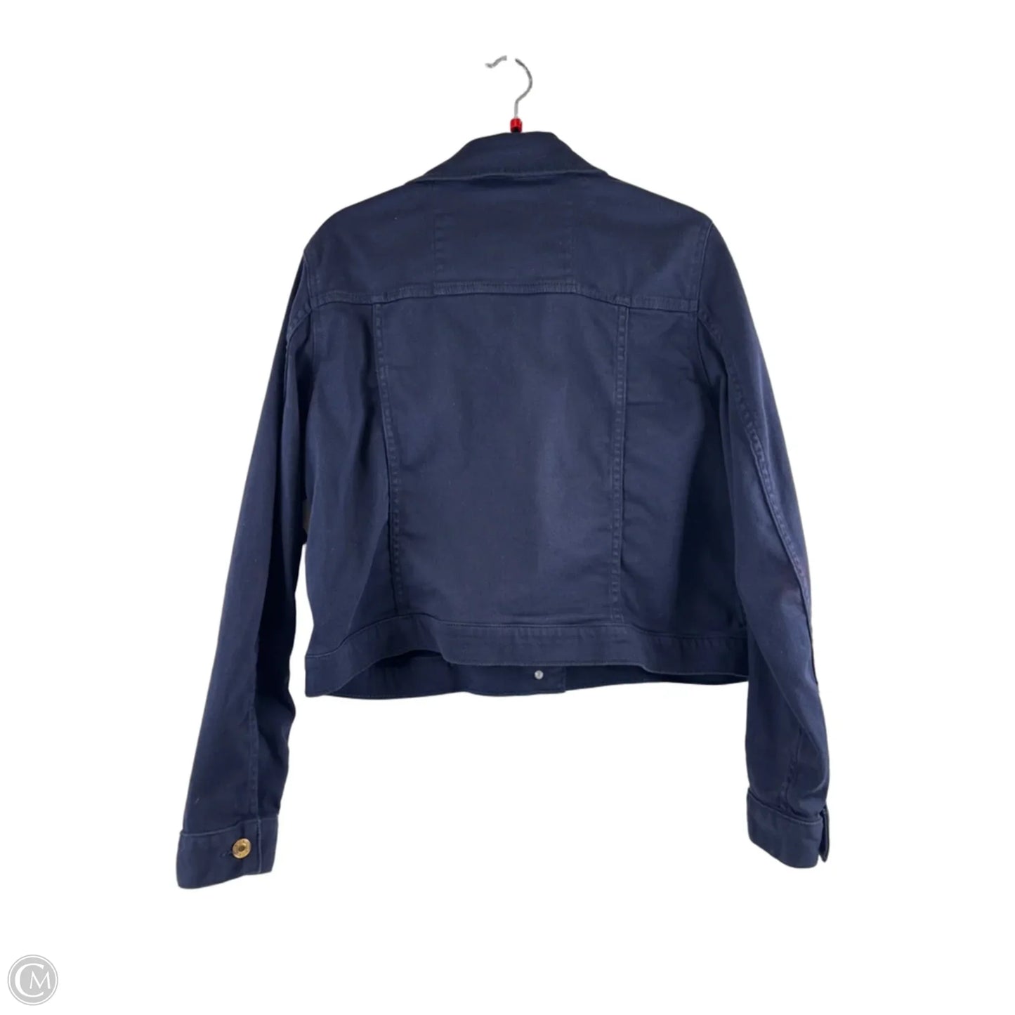 Jacket Denim By Michael By Michael Kors In Blue Denim, Size: L