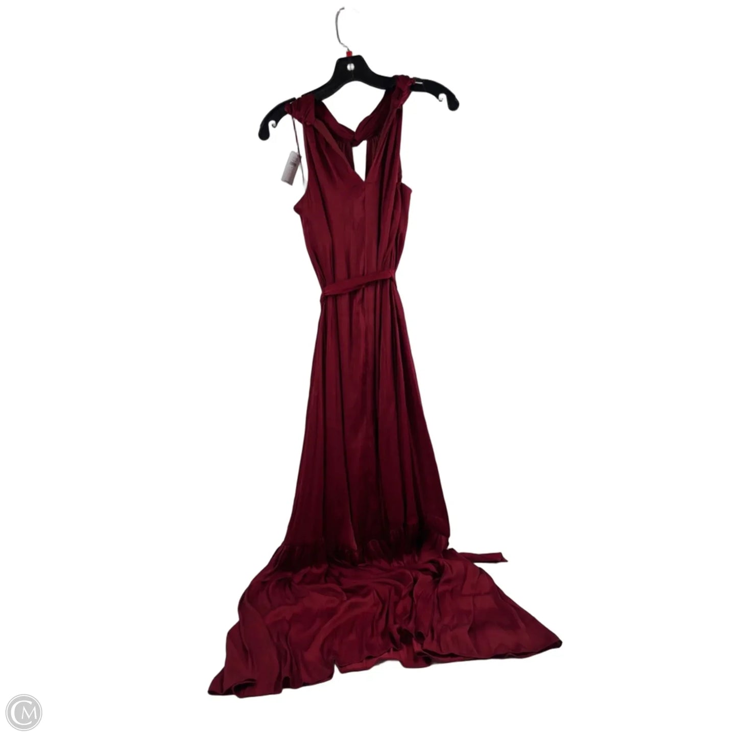 Dress Party Long By Banana Republic In Red, Size: S