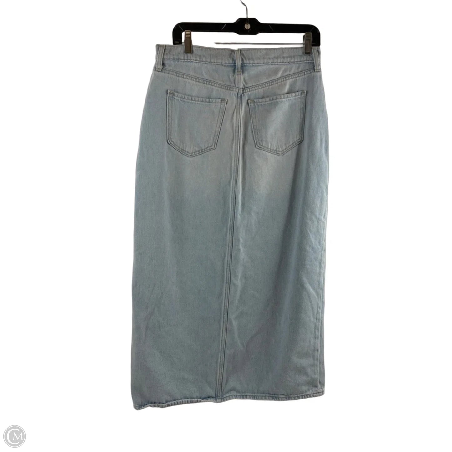 Skirt Maxi By Old Navy In Blue Denim, Size: 6