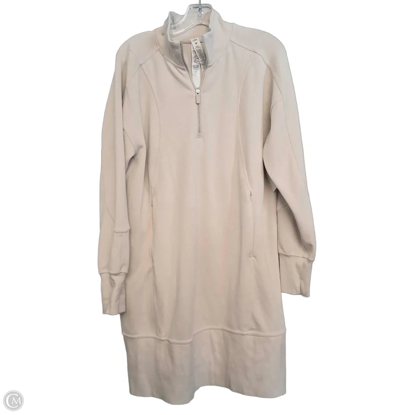 Dress Casual Midi By Lululemon In Cream, Size: M
