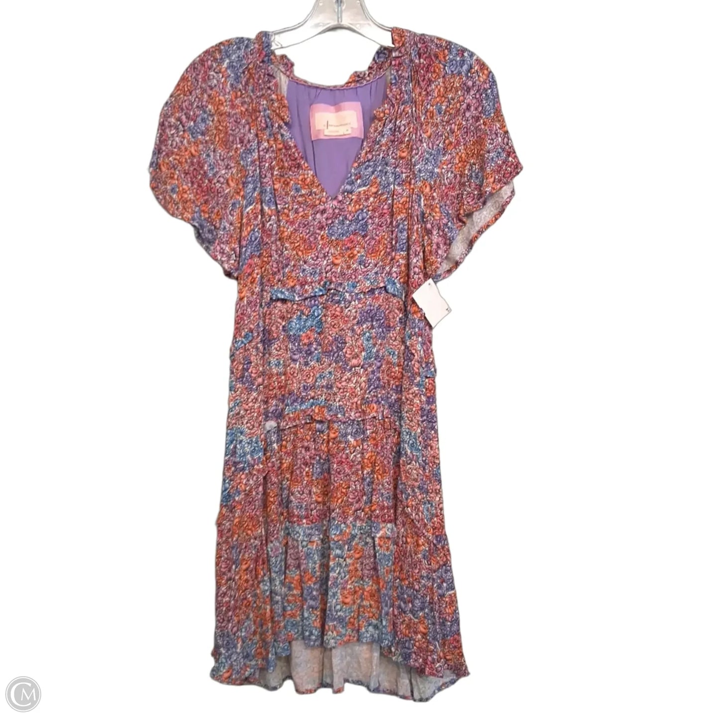 Dress Casual Short By Anthropologie In Floral Print, Size: Xs