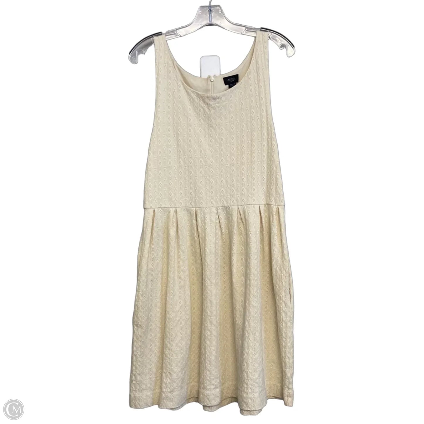 Dress Casual Short By Deletta In Beige, Size: M