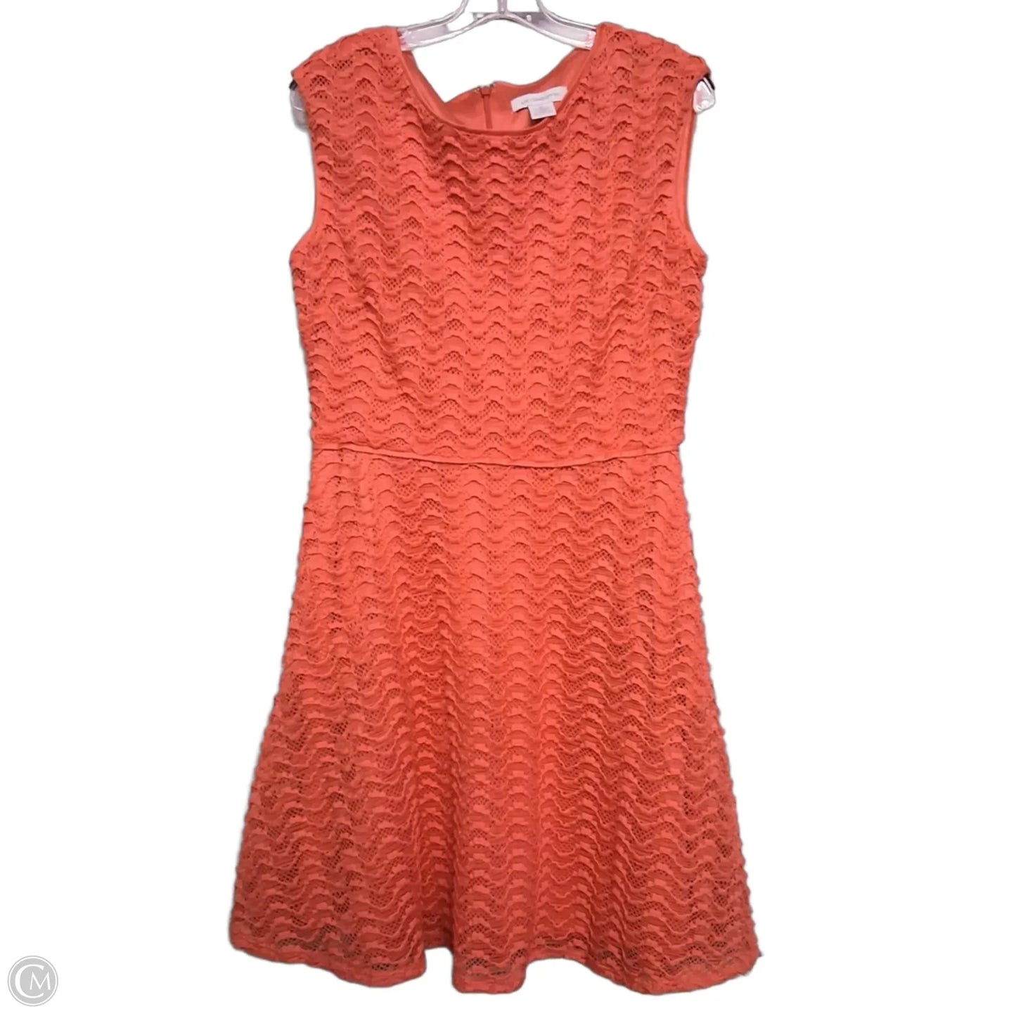 Dress Casual Short By Liz Claiborne In Coral, Size: M