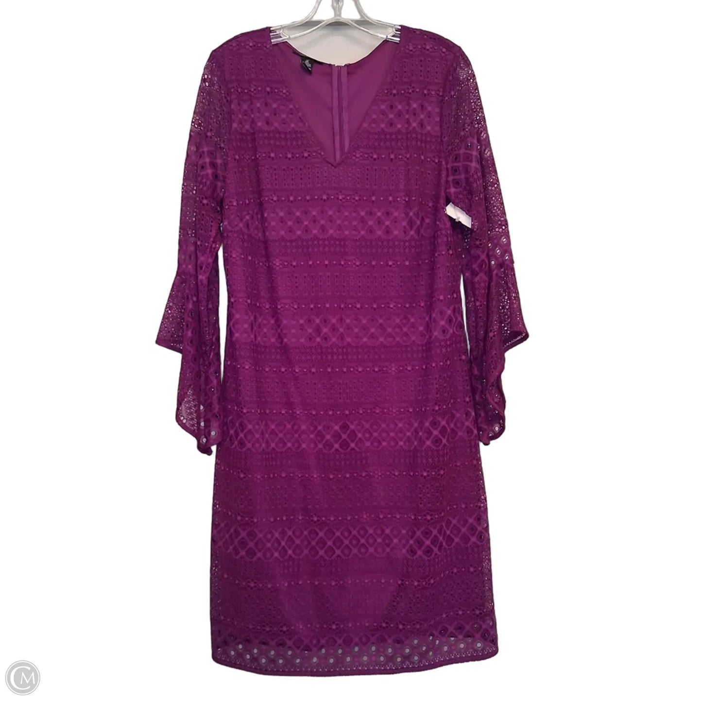 Dress Casual Midi By Alfani In Purple, Size: M