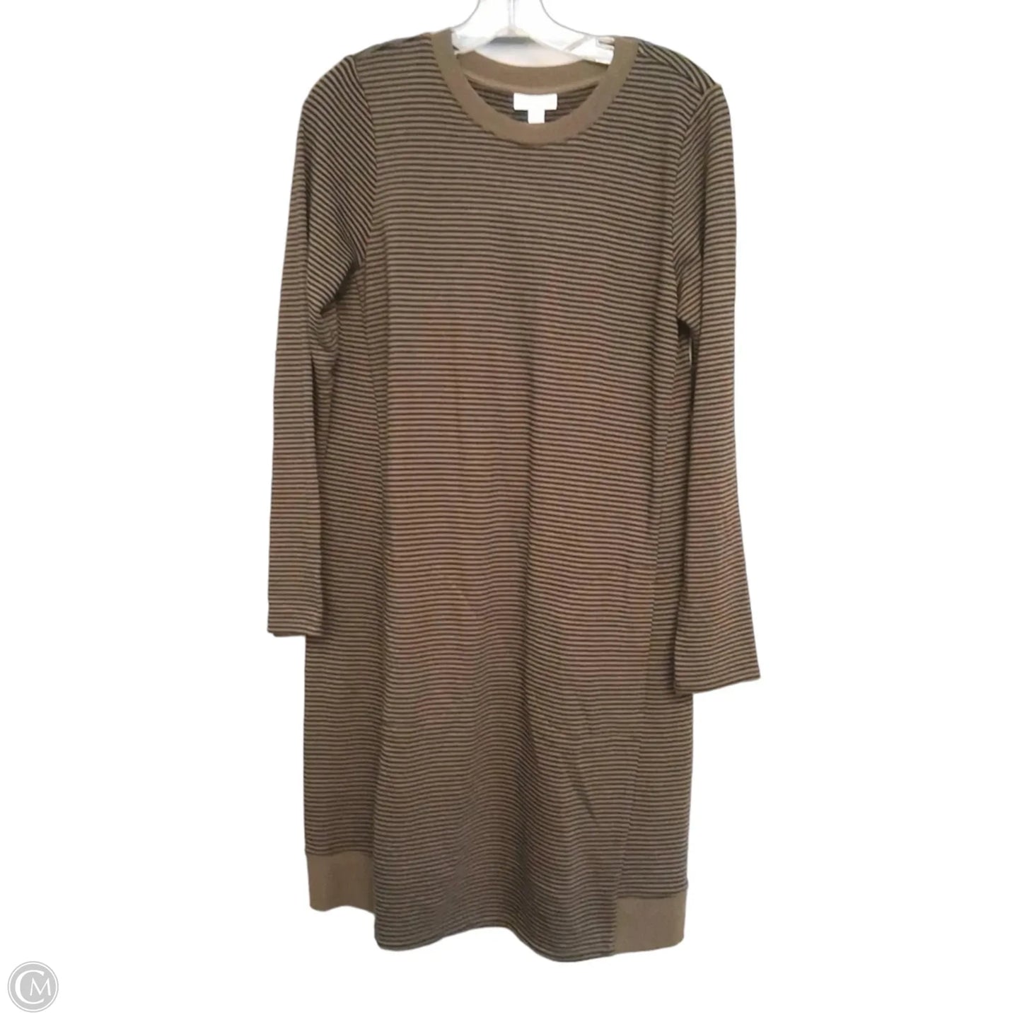 Dress Casual Midi By J. Jill In Striped Pattern, Size: S