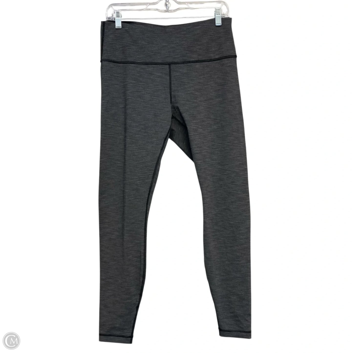 Athletic Leggings By Lululemon In Grey, Size: L
