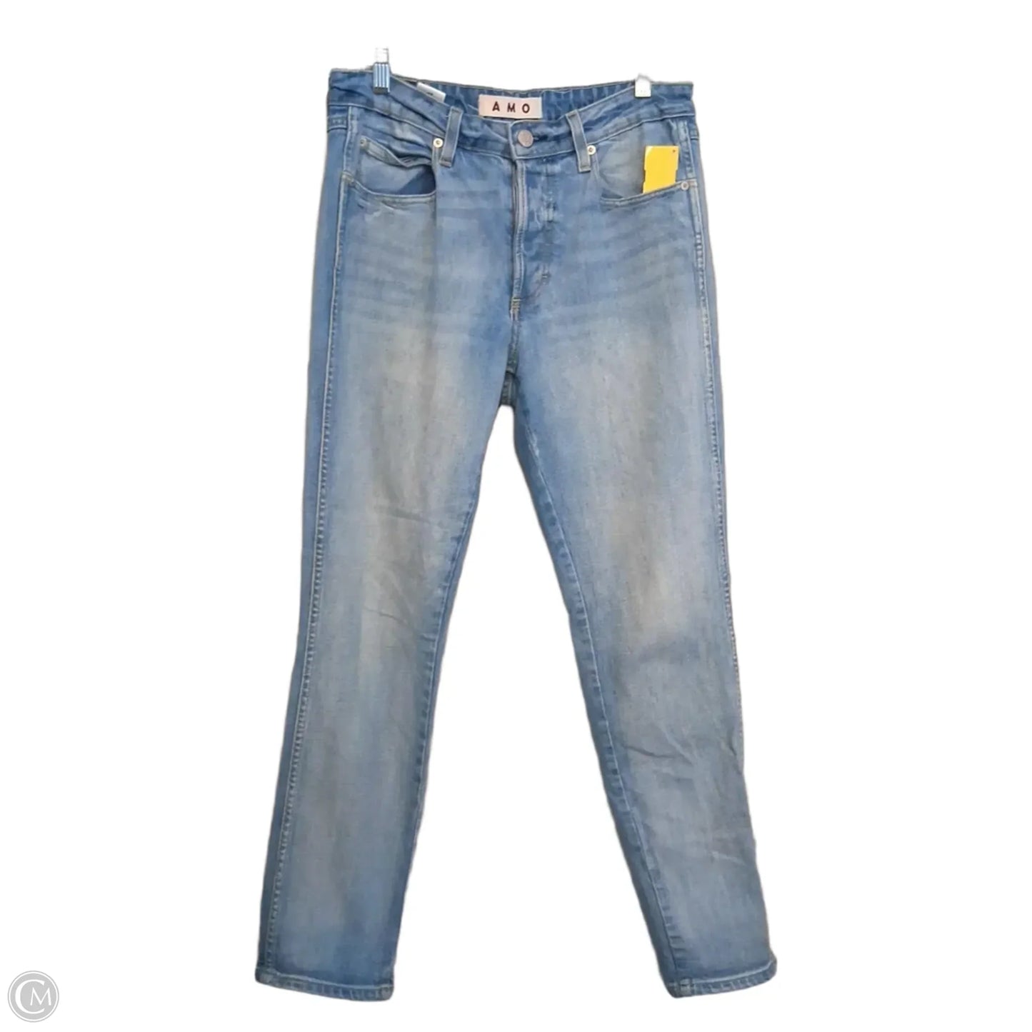 Jeans Straight By Amo In Blue Denim, Size: 6