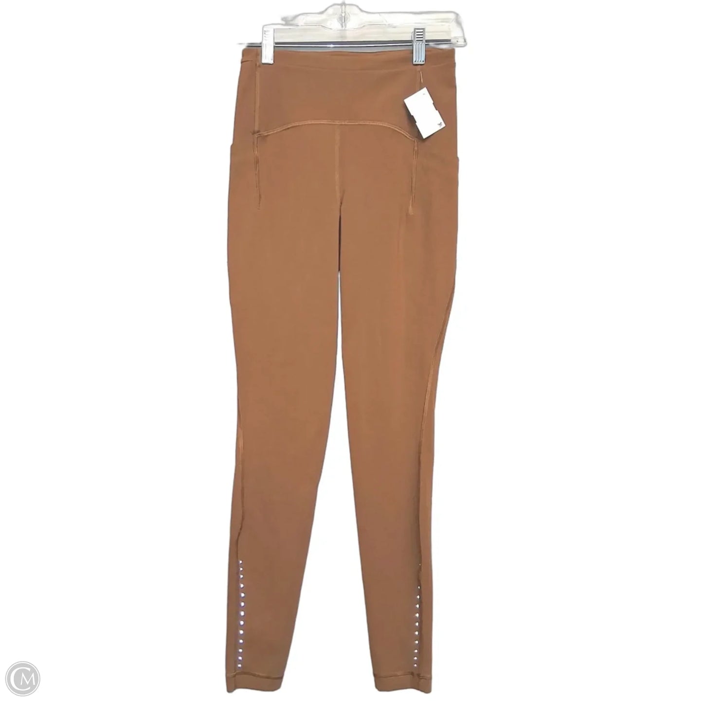 Athletic Leggings By Lululemon In Brown, Size: S