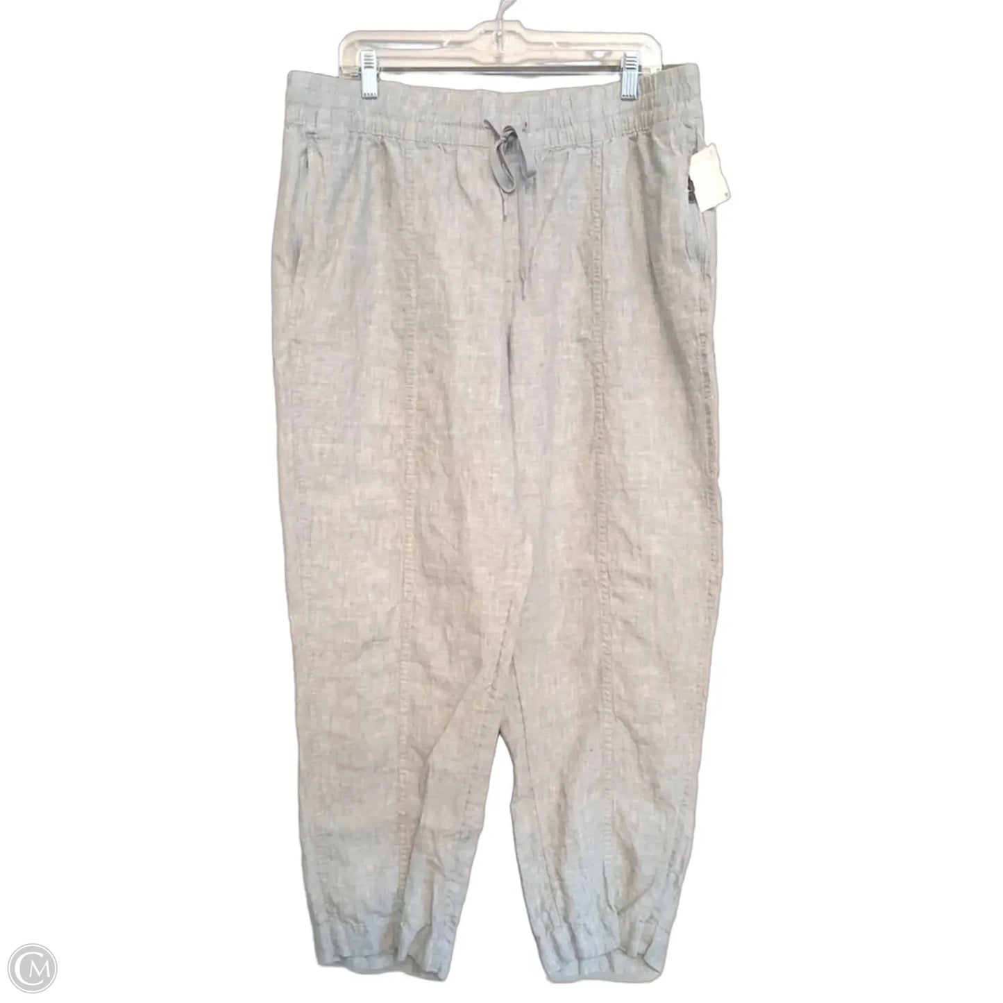 Pants Linen By Athleta In Grey, Size: 16