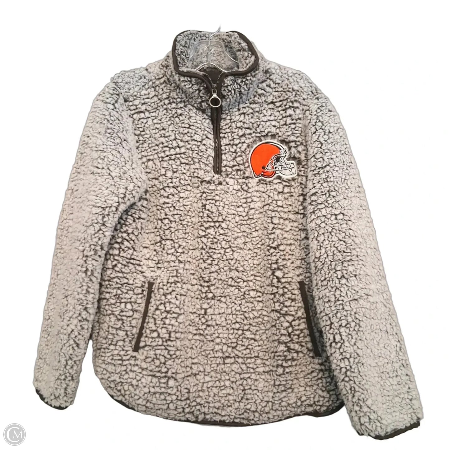 Athletic Pullover By Nfl In Grey, Size: S