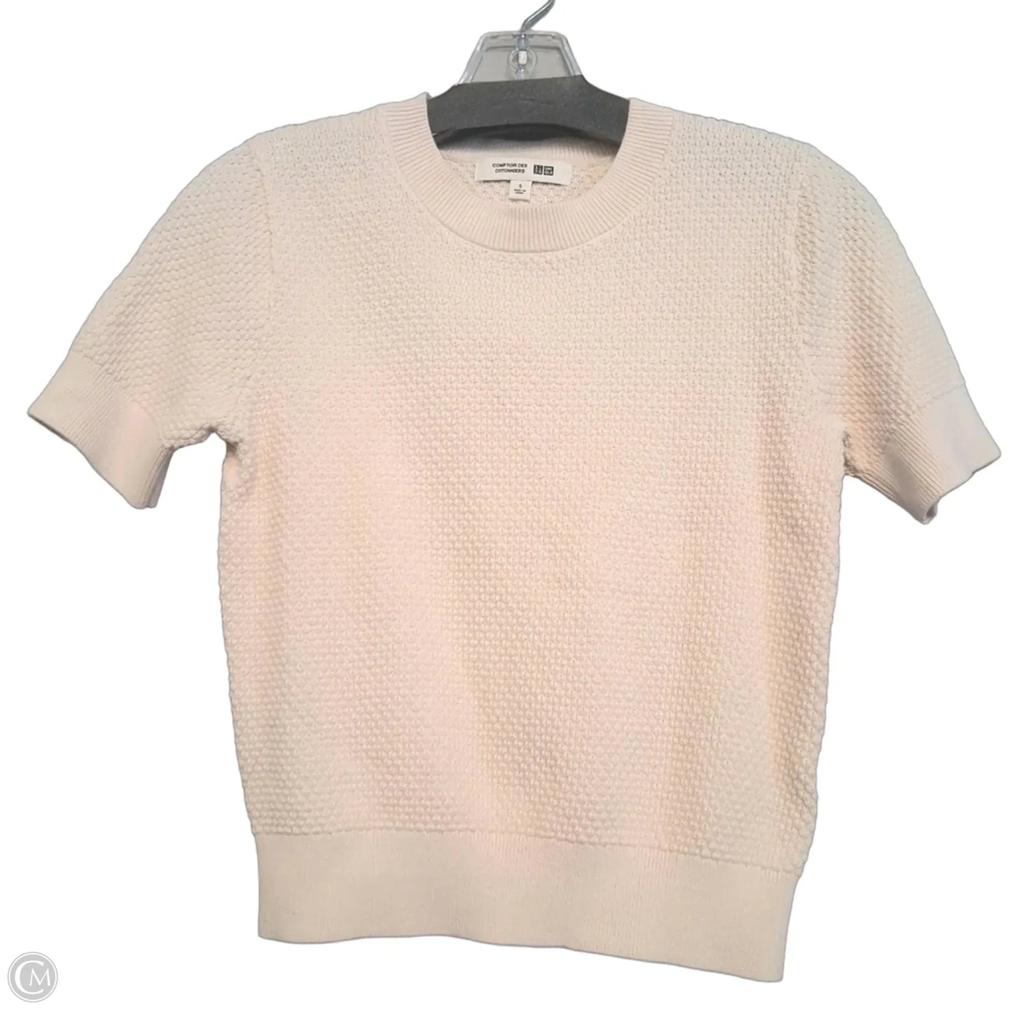 Sweater By UNIQLO In Cream, Size: S