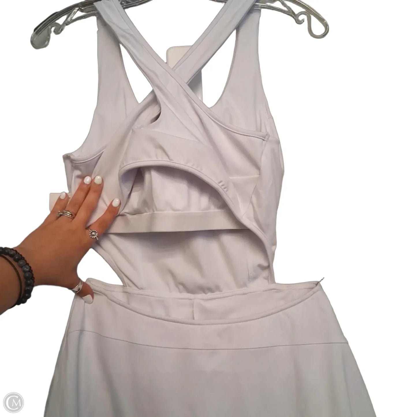 Athletic Dress By WBQ In White, Size: M