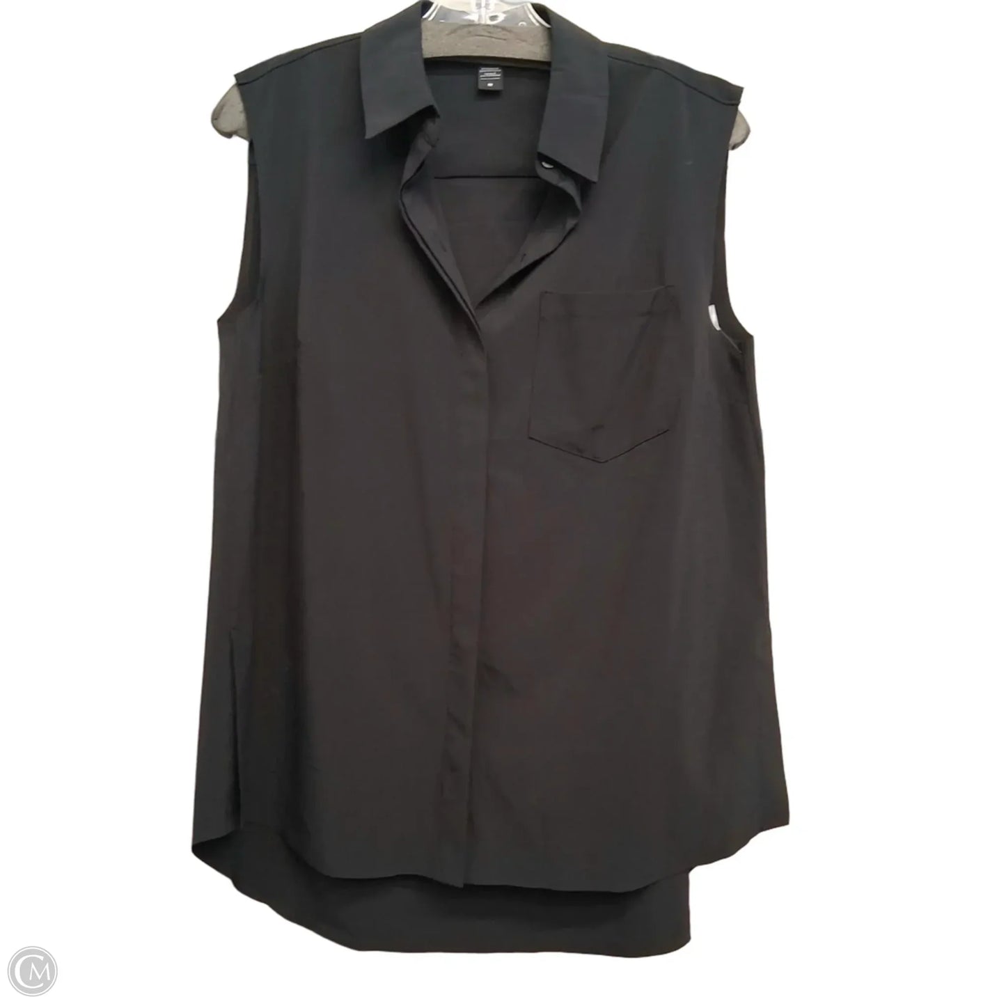 Top Sleeveless By Athleta In Black, Size: M