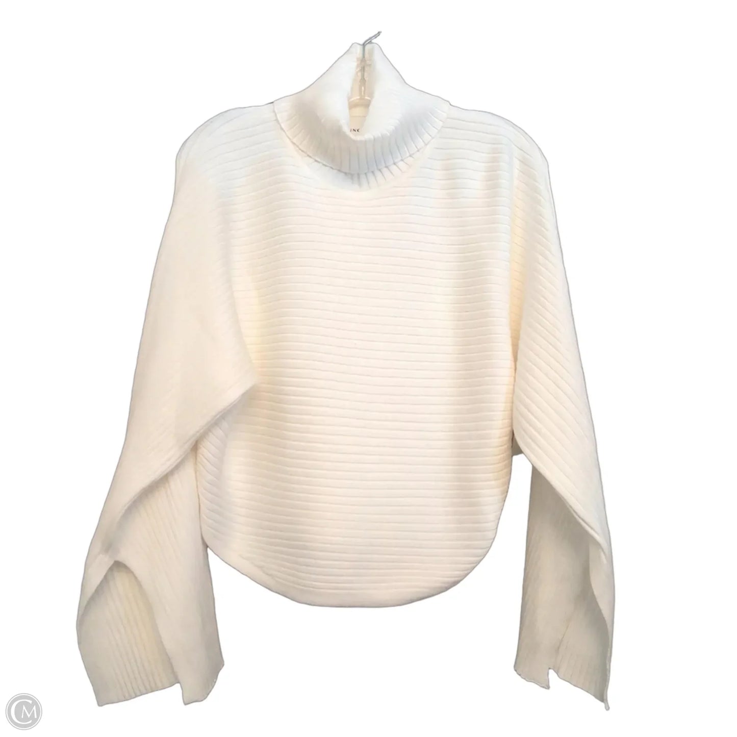 Sweater By Pink Rose In White, Size: M