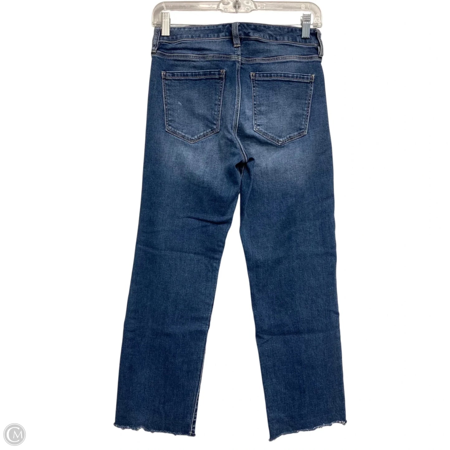 Jeans Straight By Liverpool In Blue Denim, Size: 4