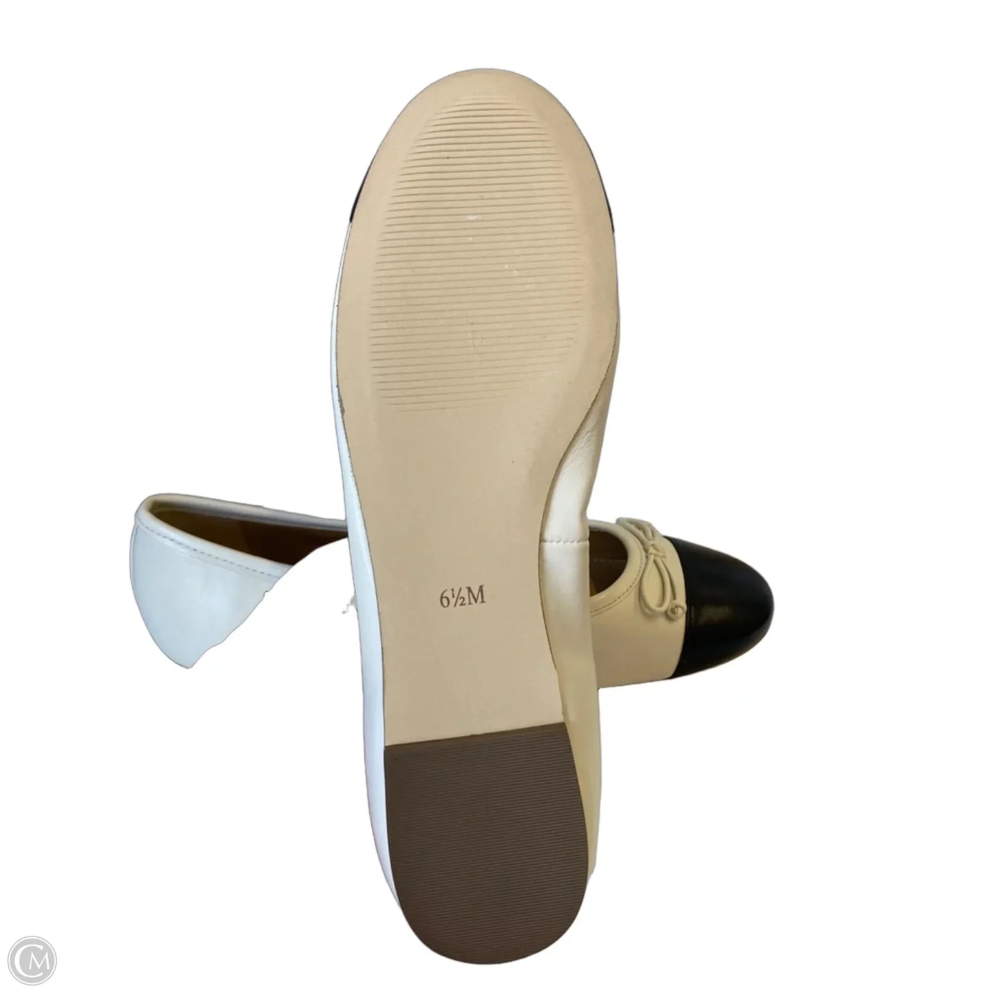 Shoes Flats By Talbots In White, Size: 6.5
