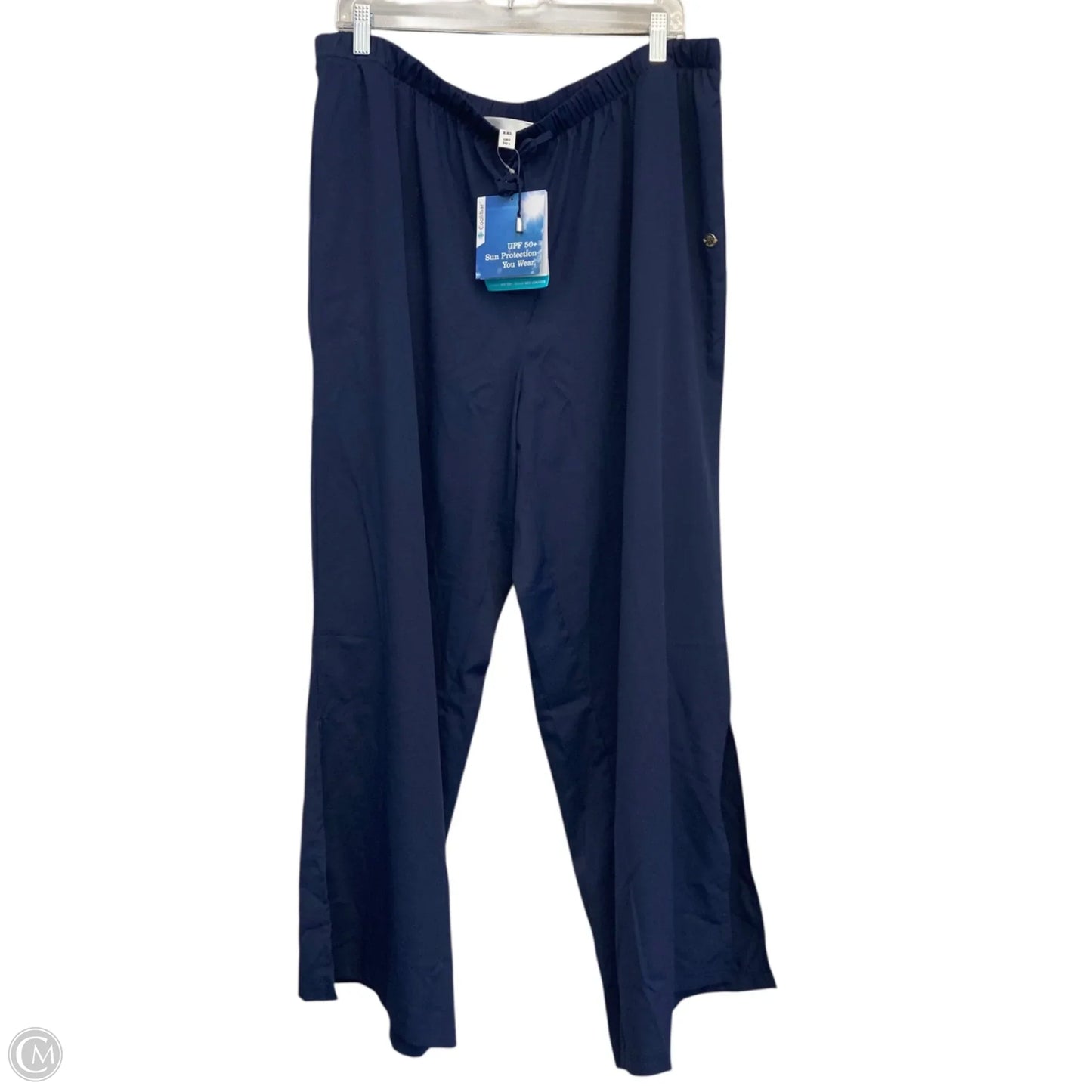 Athletic Pants By Coolibar In Black, Size: 1x