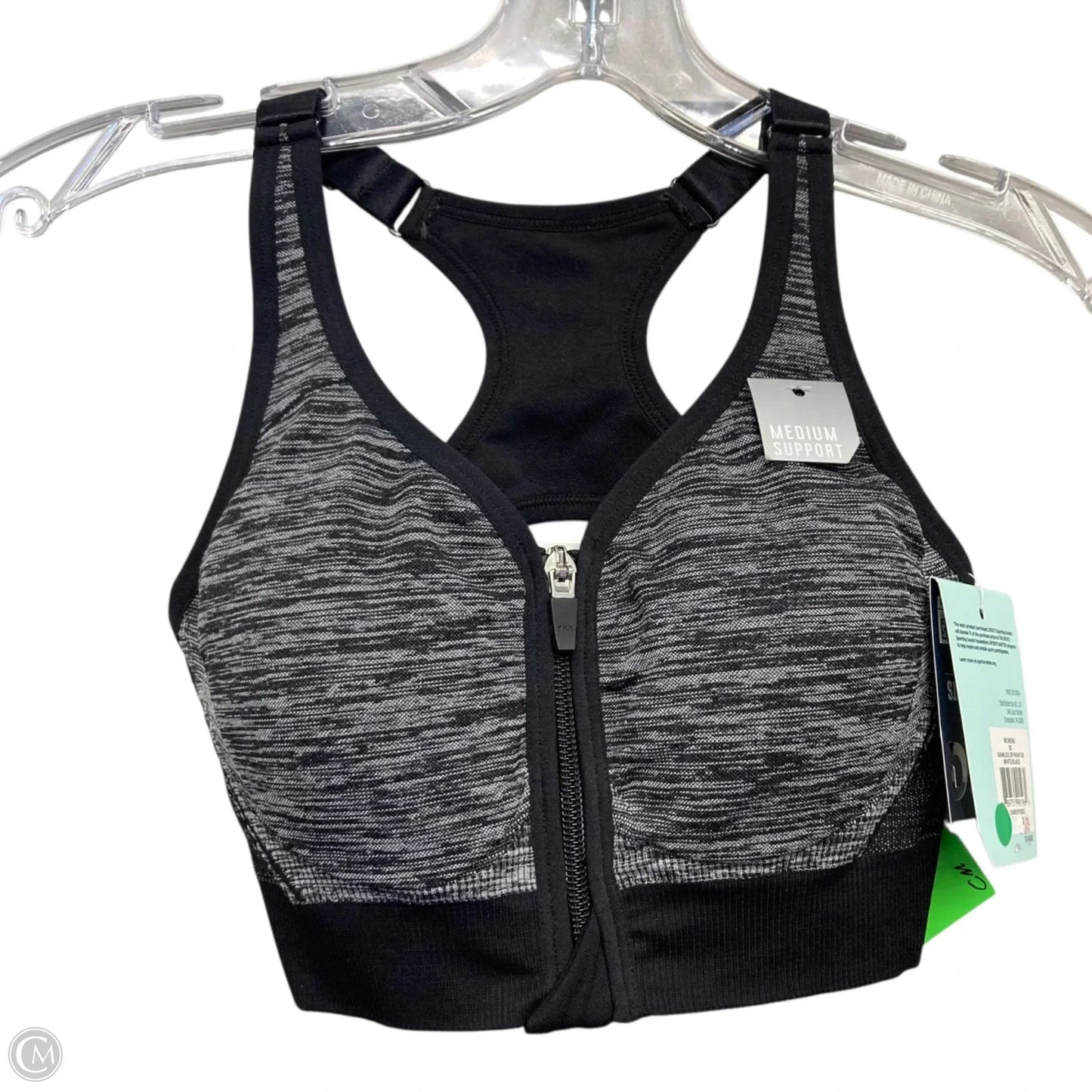 Athletic Bra By Dsg Outerwear In Grey, Size: Xs