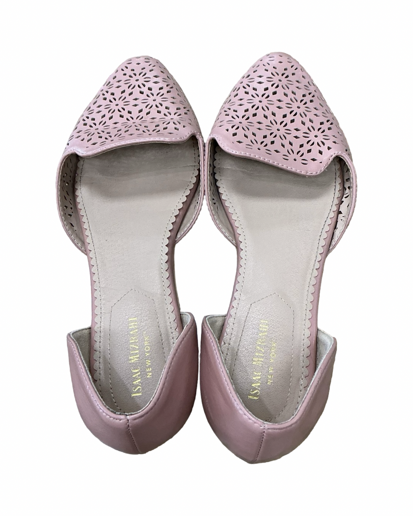 Shoes Flats By Isaac Mizrahi In Peach, Size:9