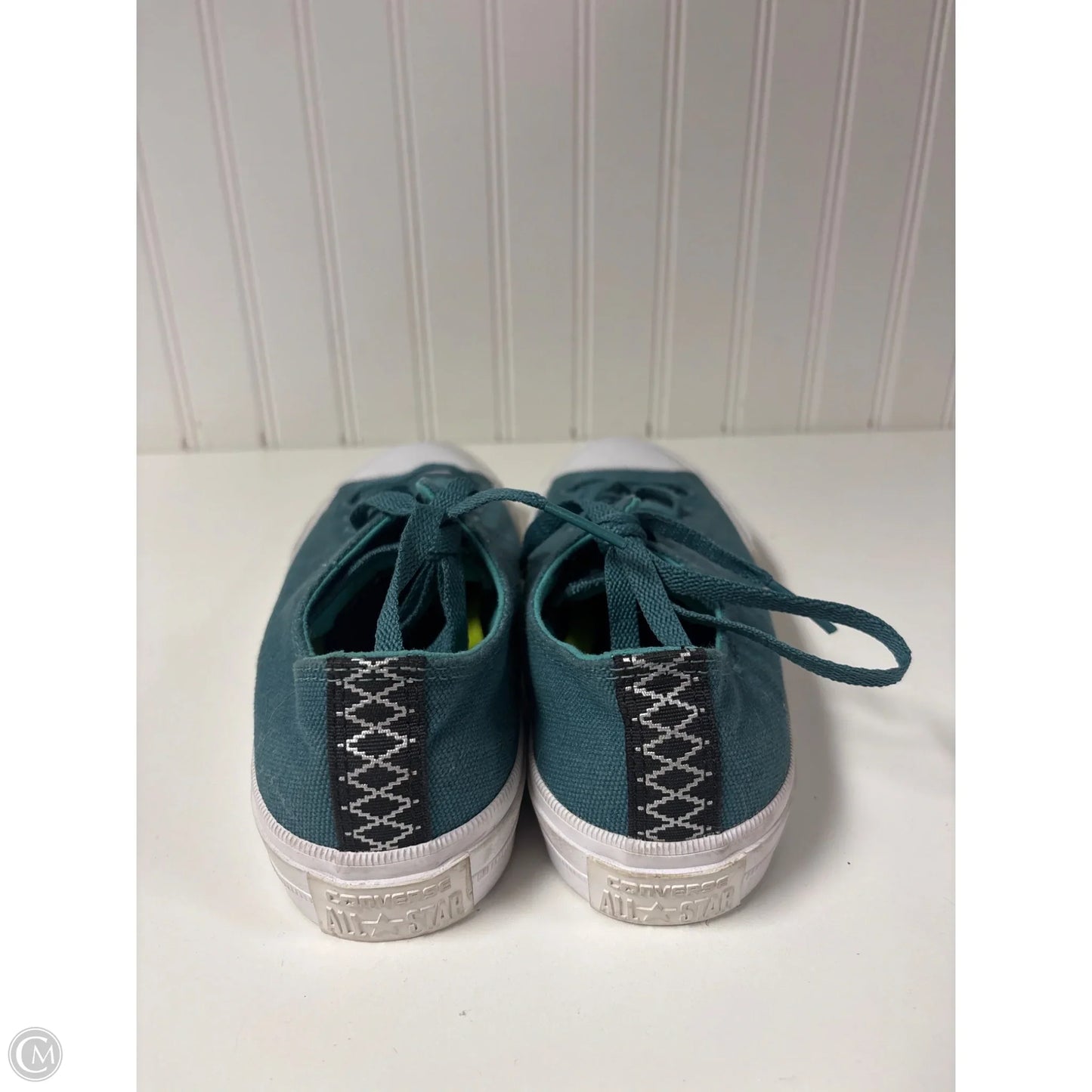 Shoes Sneakers By Converse In Teal, Size: 8.5