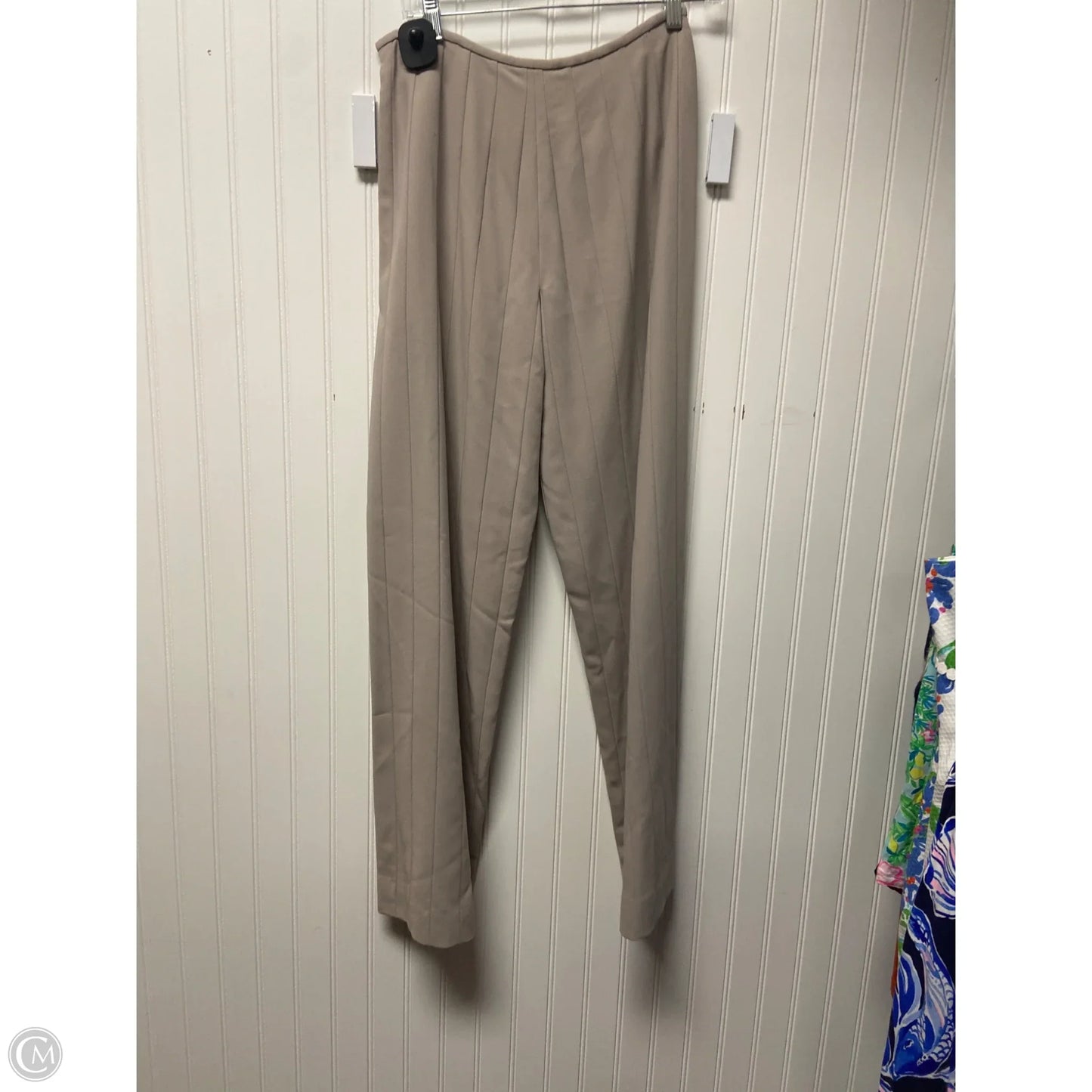 Pants Luxury Designer By Hermes In Taupe, Size: 6