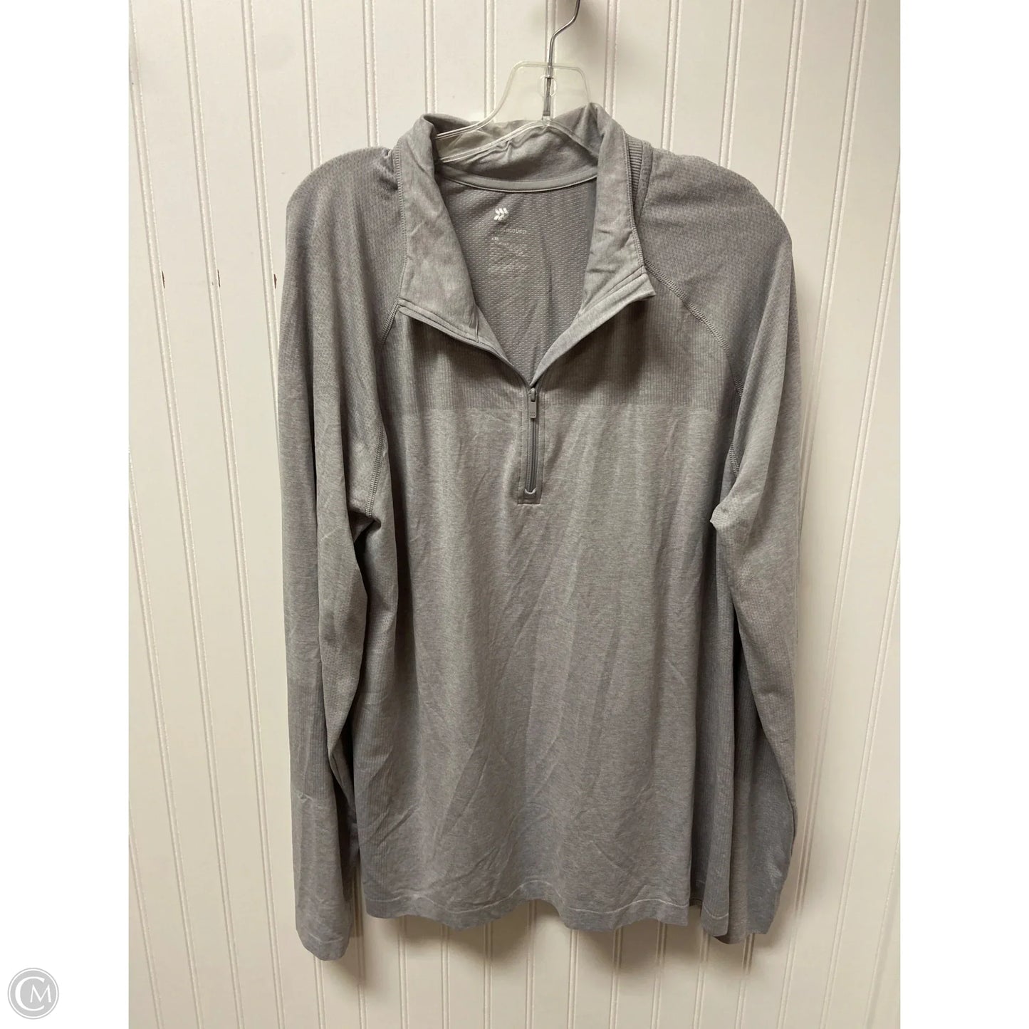 Athletic Jacket By All In Motion In Grey, Size: 2x