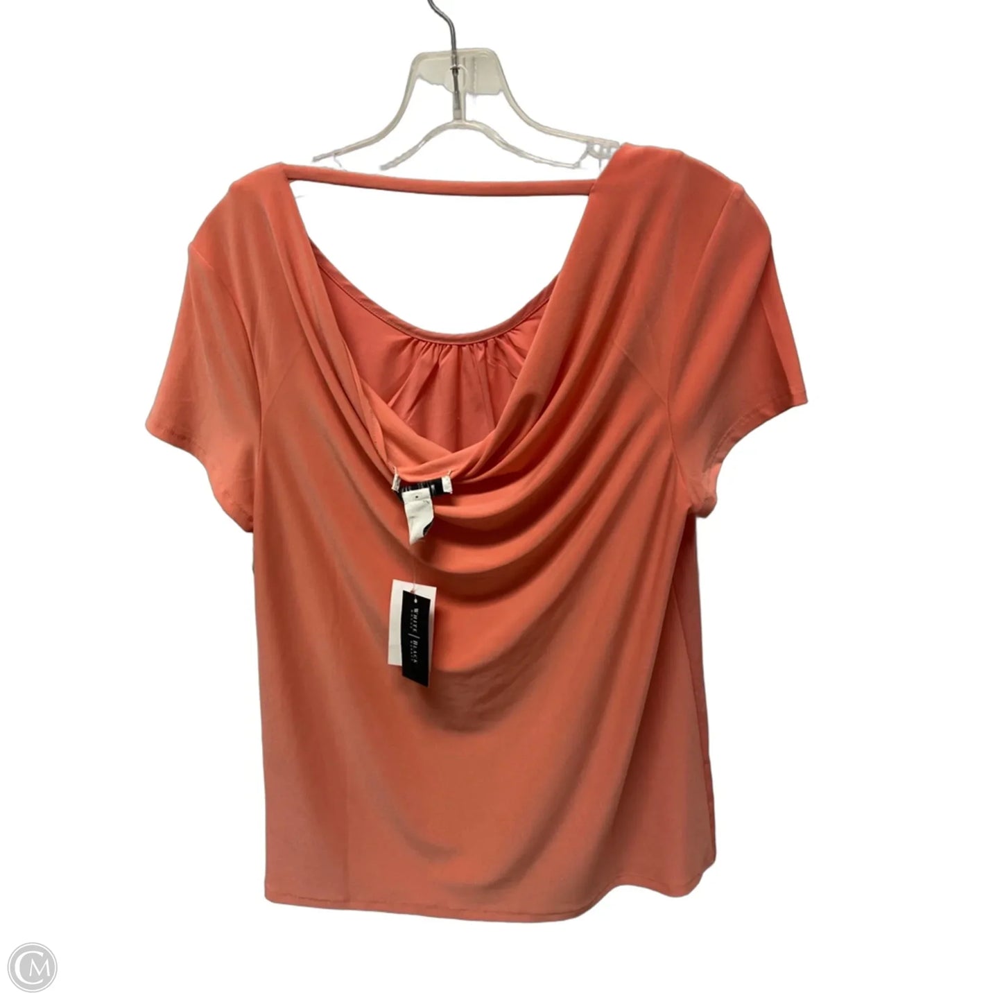 Top Short Sleeve By White House Black Market In Pink, Size: S
