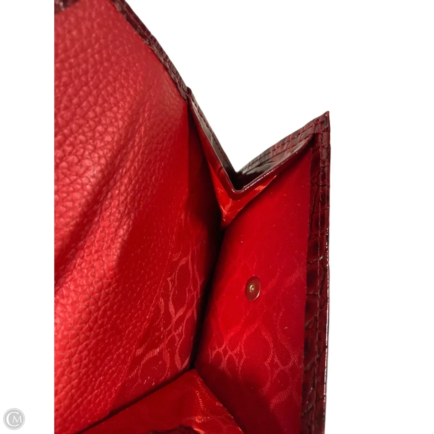 Wallet Leather By Clothes Mentor, Size: Medium