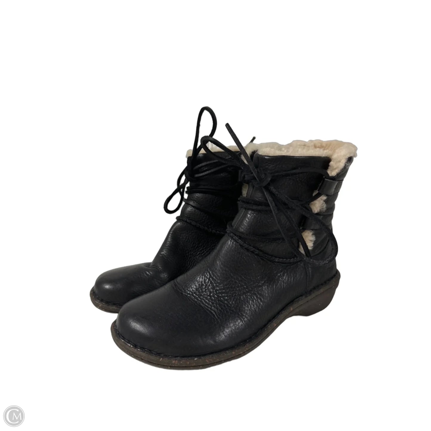 Boots Designer By Ugg In Black, Size: 8