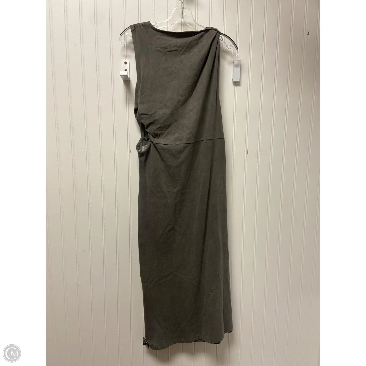Dress Casual Maxi By Top Shop In Grey, Size: M
