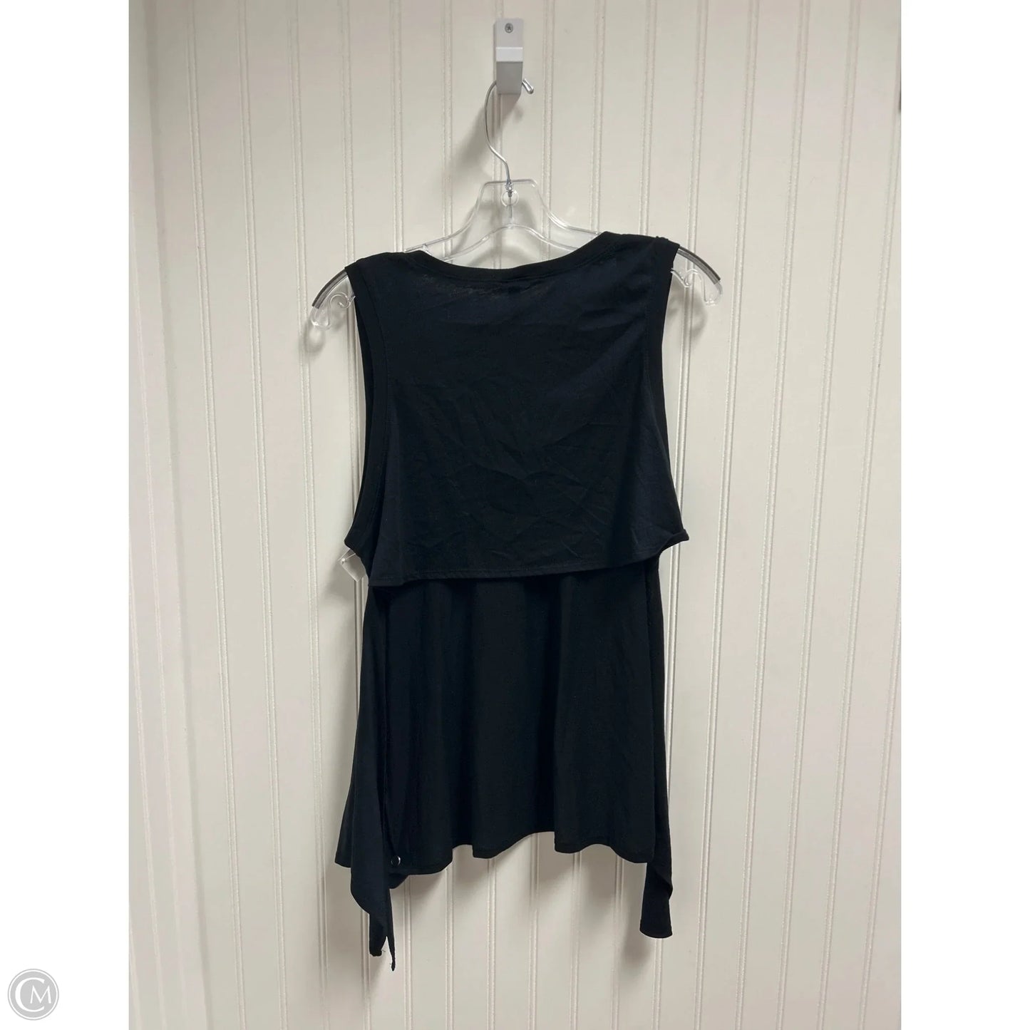 Athletic Tank Top By Fabletics In Black, Size: L