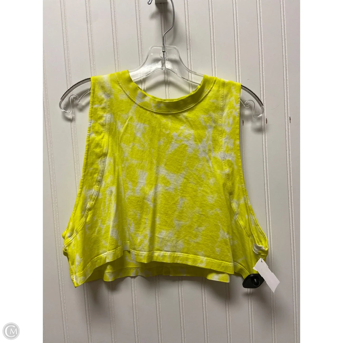 Athletic Tank Top By Lululemon In Yellow, Size: S