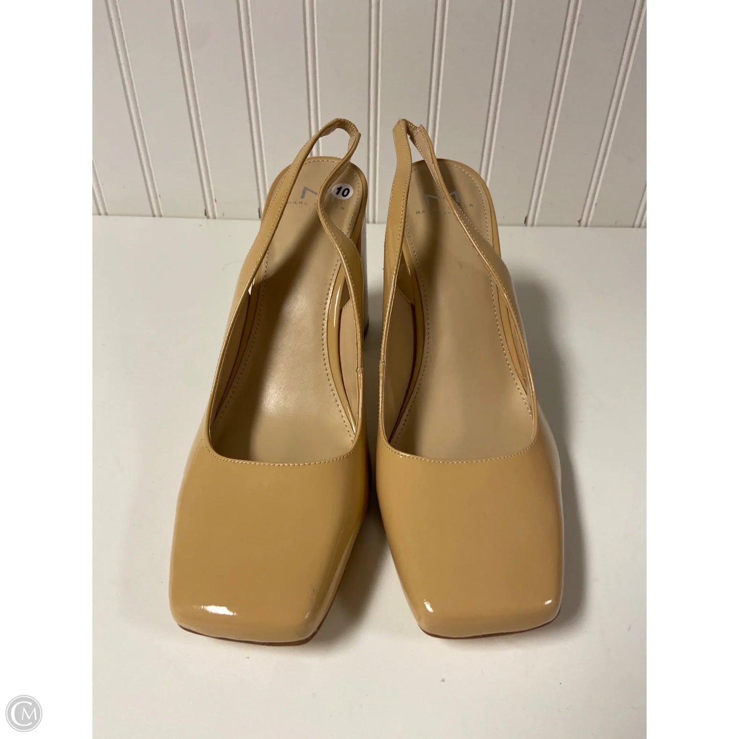 Shoes Heels Block By Marc Fisher In Tan, Size: 10