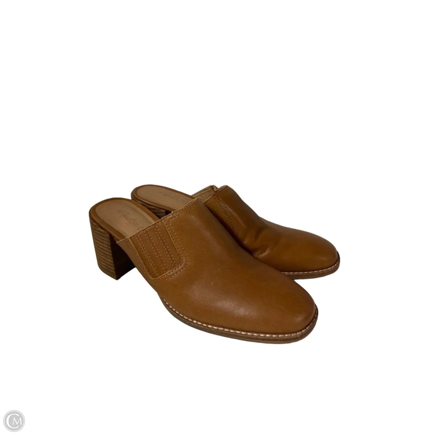 Shoes Heels Block By Madewell In Brown, Size: 7.5