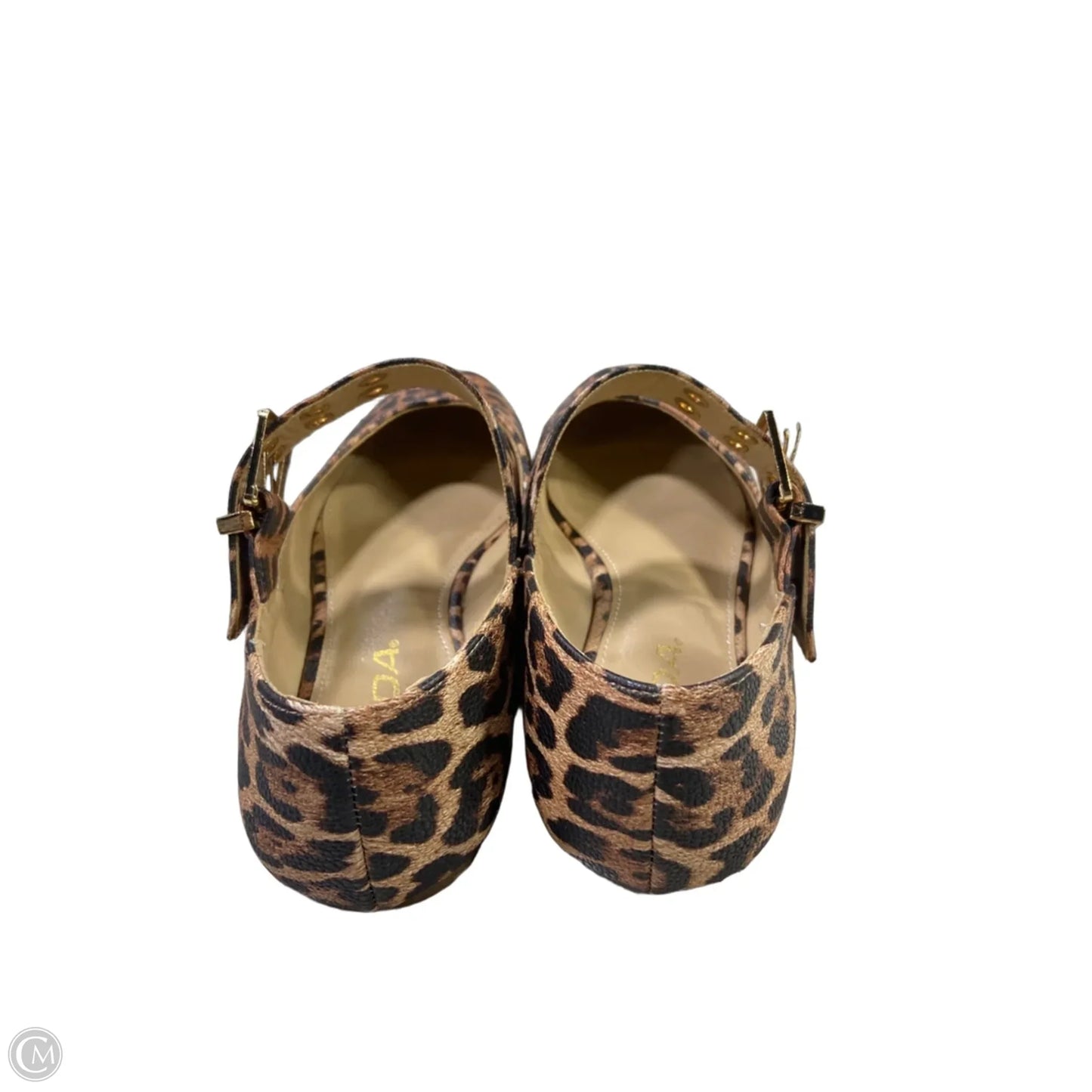 Shoes Flats By Soda In Animal Print, Size: 6