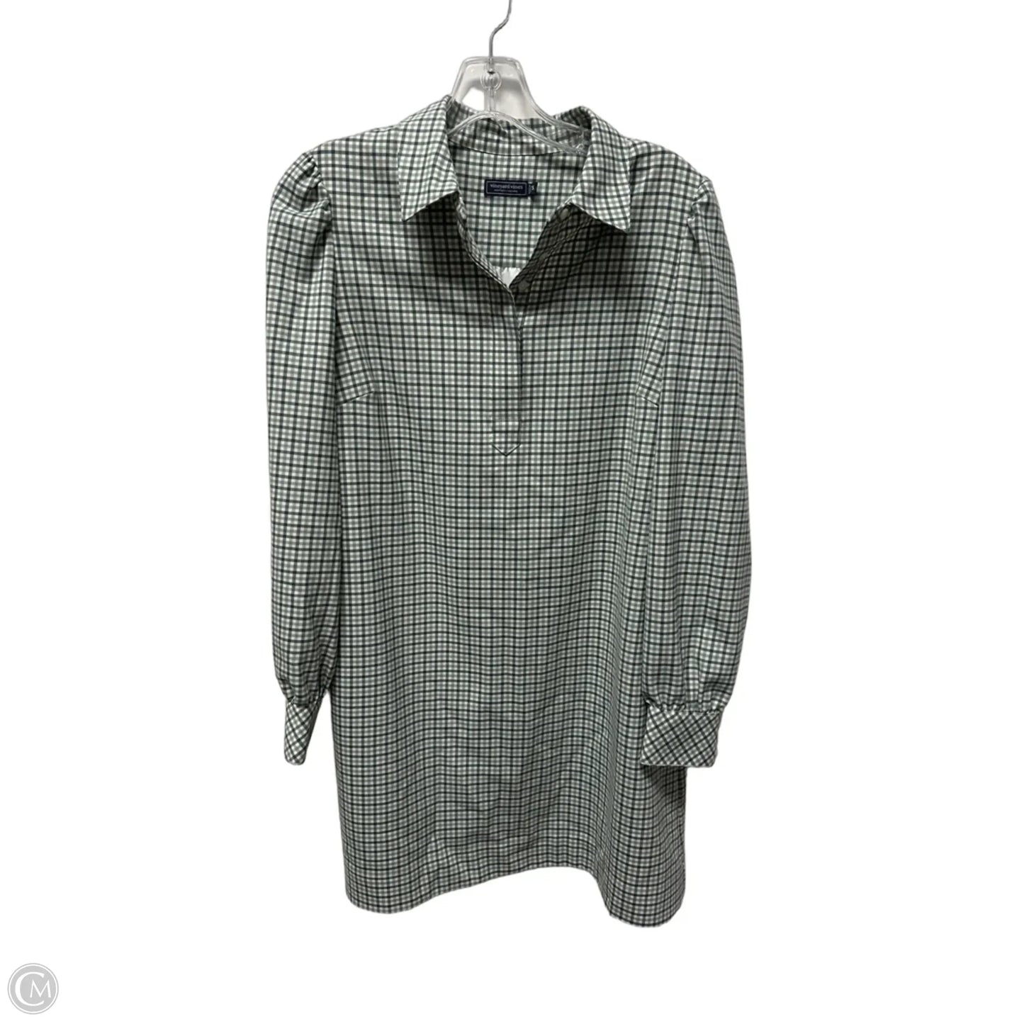 Dress Casual Midi By Vineyard Vines In Green, Size: S