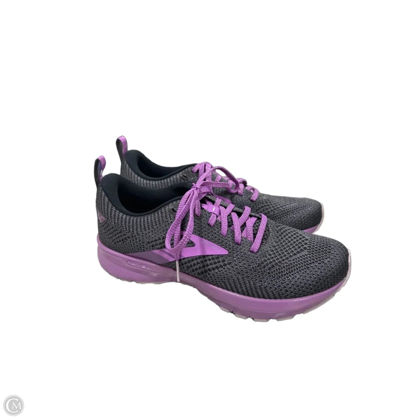 Shoes Athletic By Brooks In Purple, Size: 8