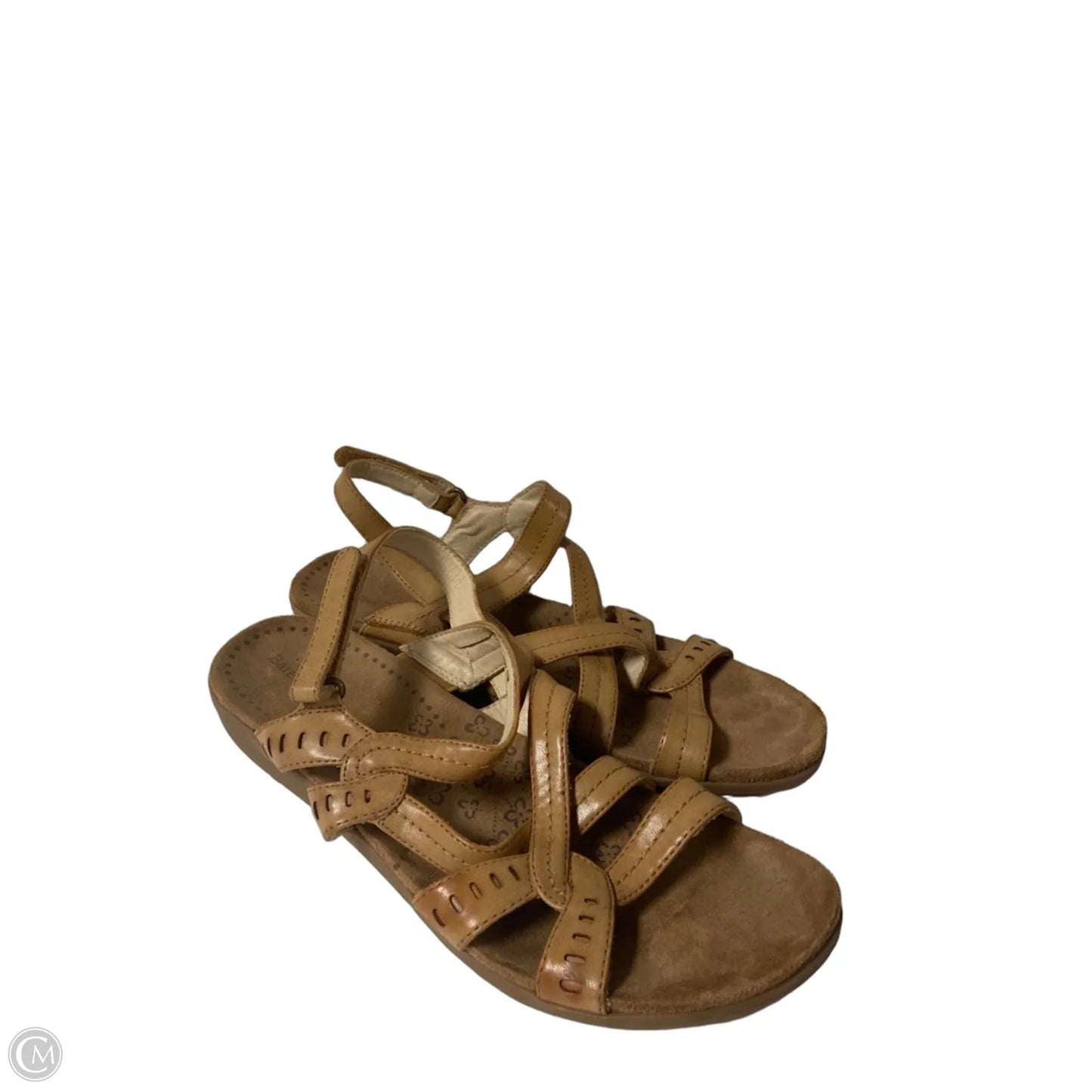 Sandals Flats By Bare Traps In Brown, Size: 11