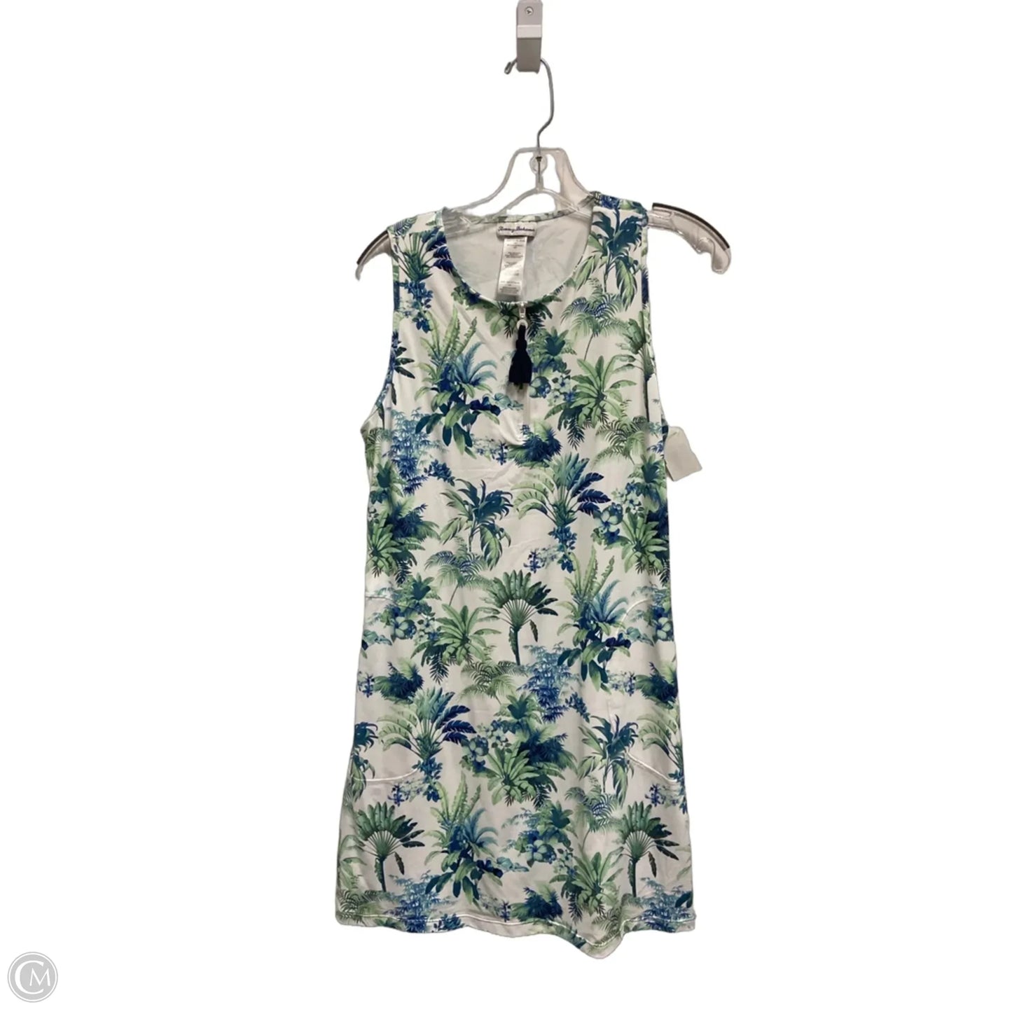 Dress Casual Midi By Tommy Bahama In Tropical Print, Size: S