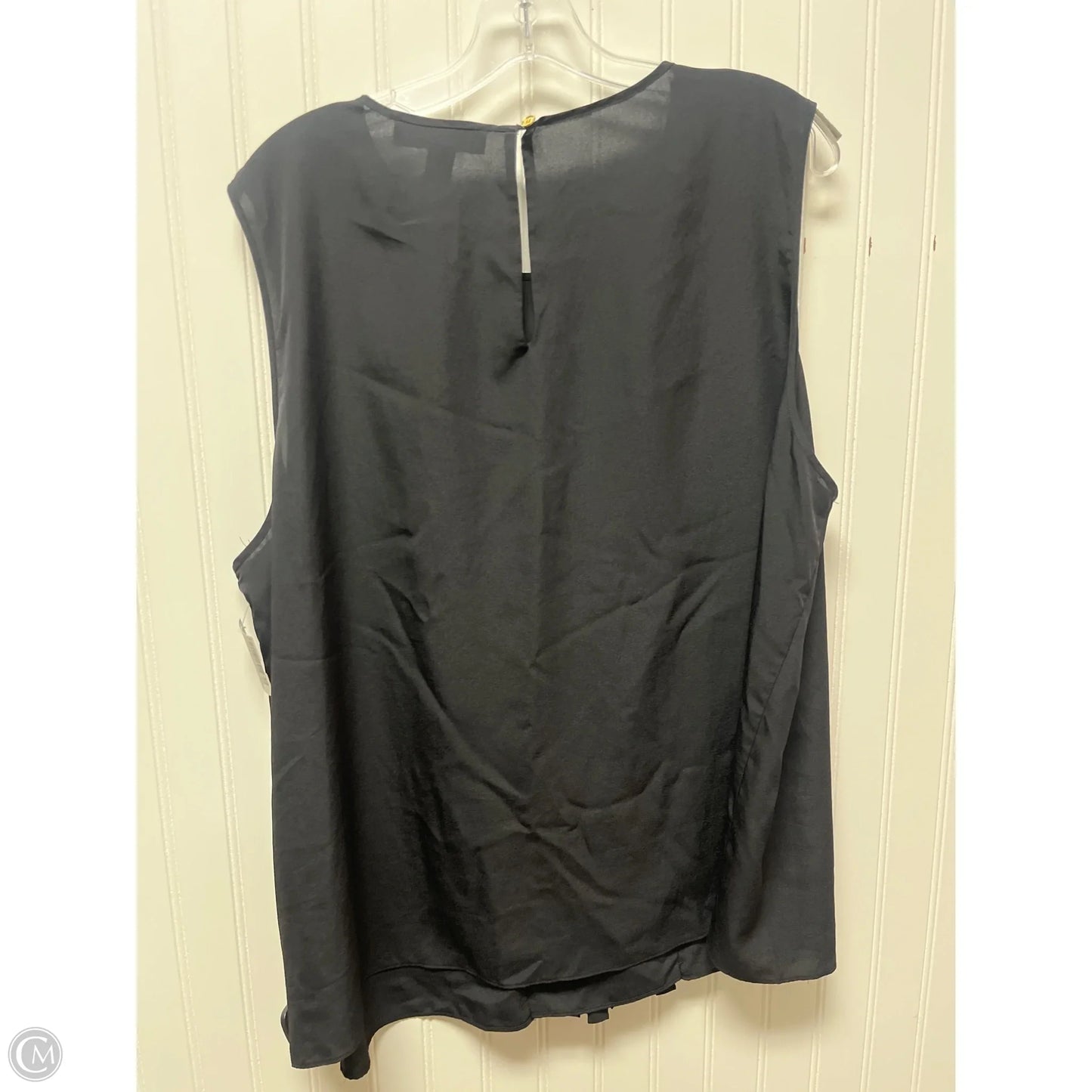 Top Sleeveless By Michael By Michael Kors In Black, Size: 3x