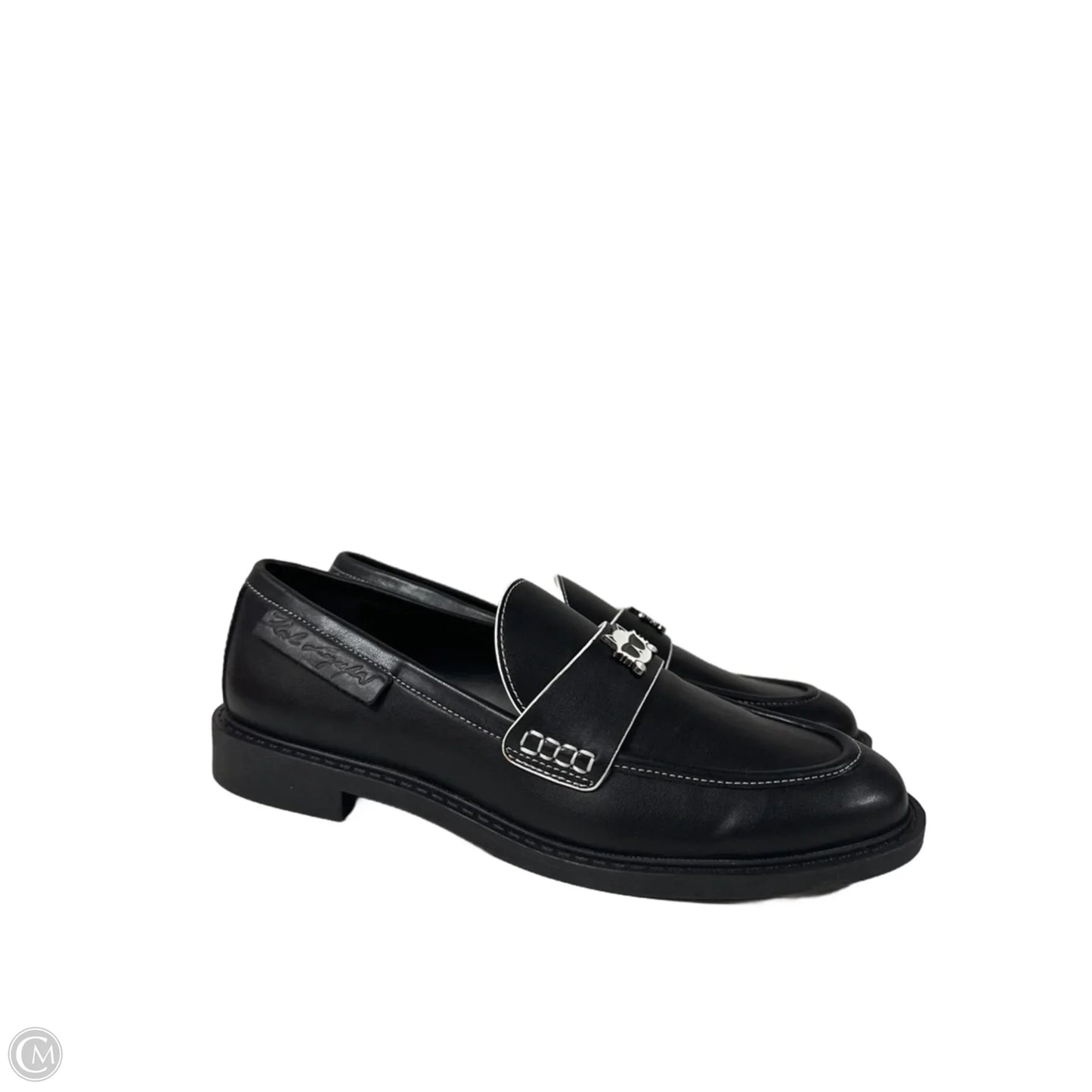 Shoes Flats By Karl Lagerfeld In Black, Size: 8