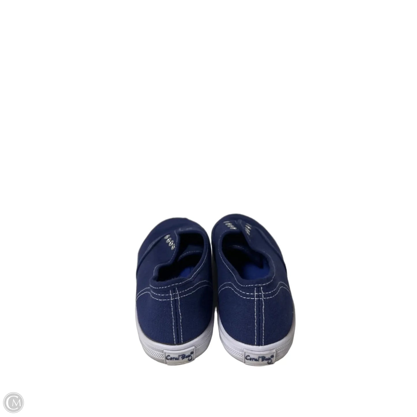 Shoes Flats By Coral Bay In Blue, Size: 8