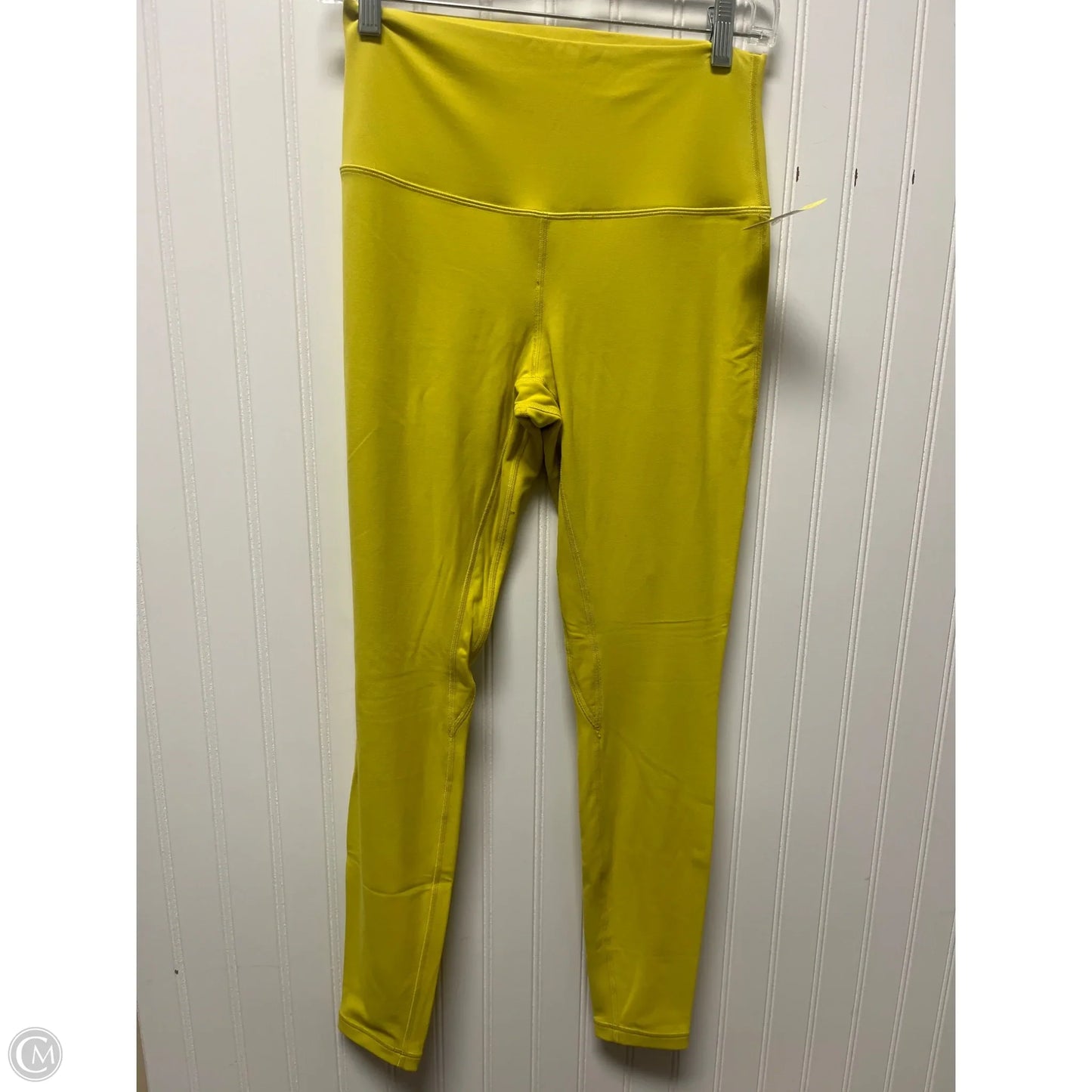 Athletic Leggings By Lululemon In Yellow, Size: M