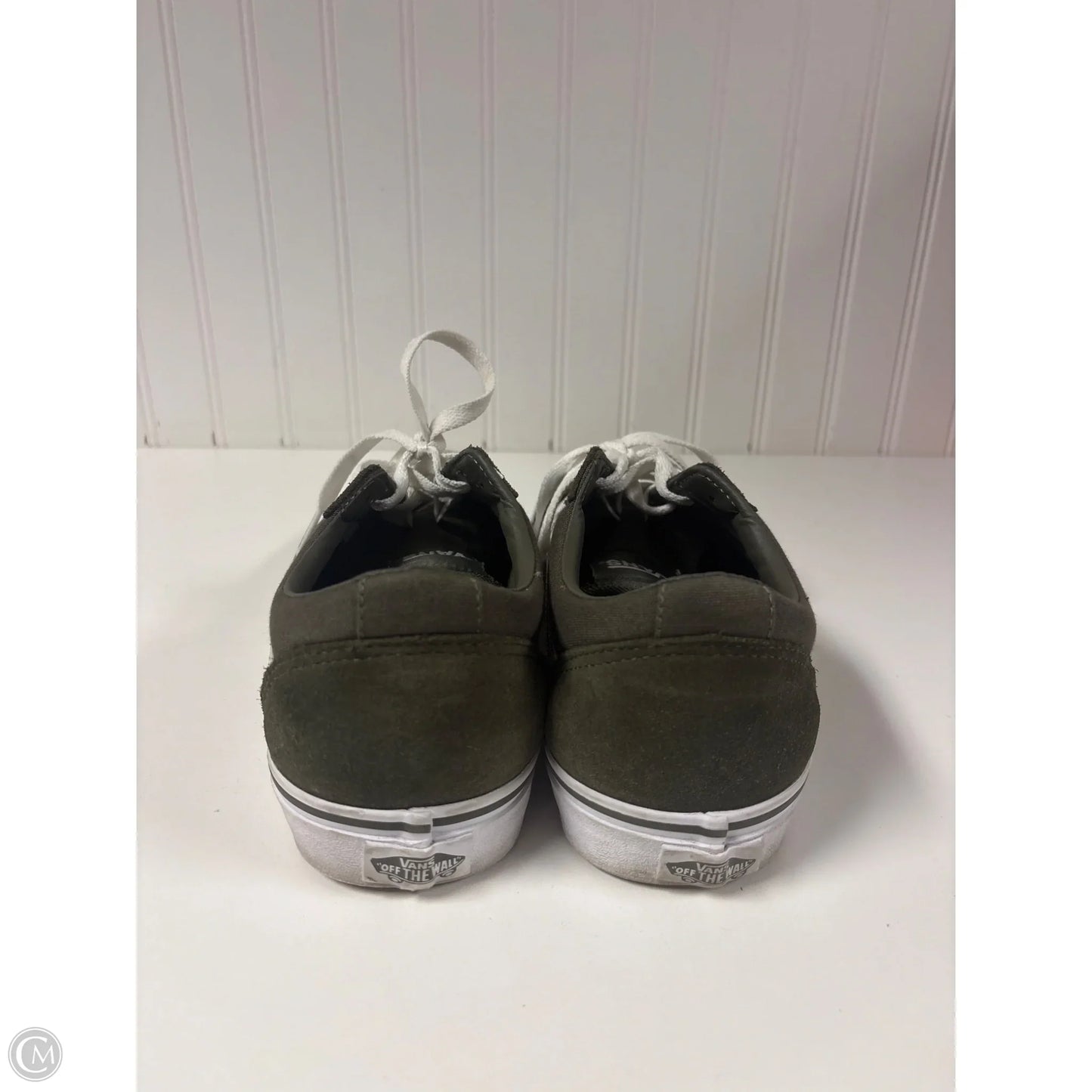 Shoes Sneakers By Vans In Green, Size: 11